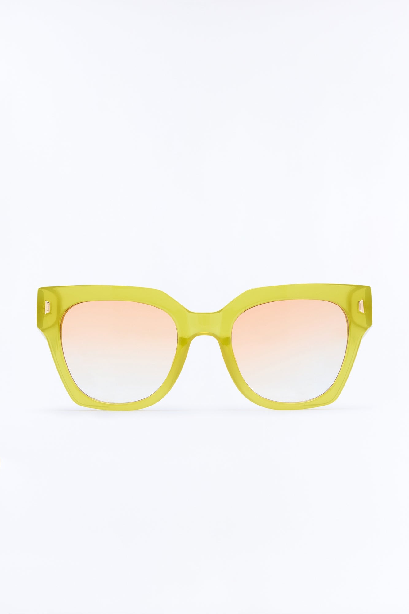 Palm Coast Wave Sunglasses - Chartreuse image 3