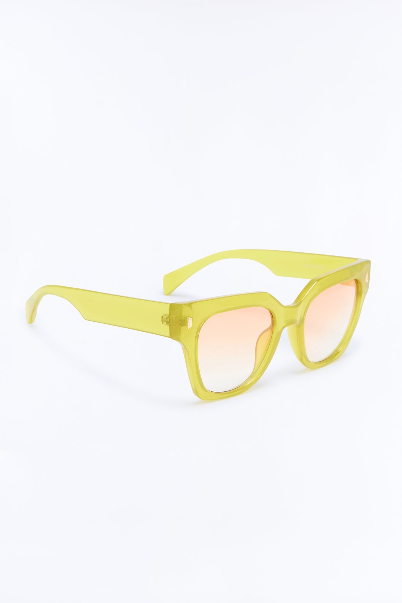 Palm Coast Wave Sunglasses - Chartreuse image 4