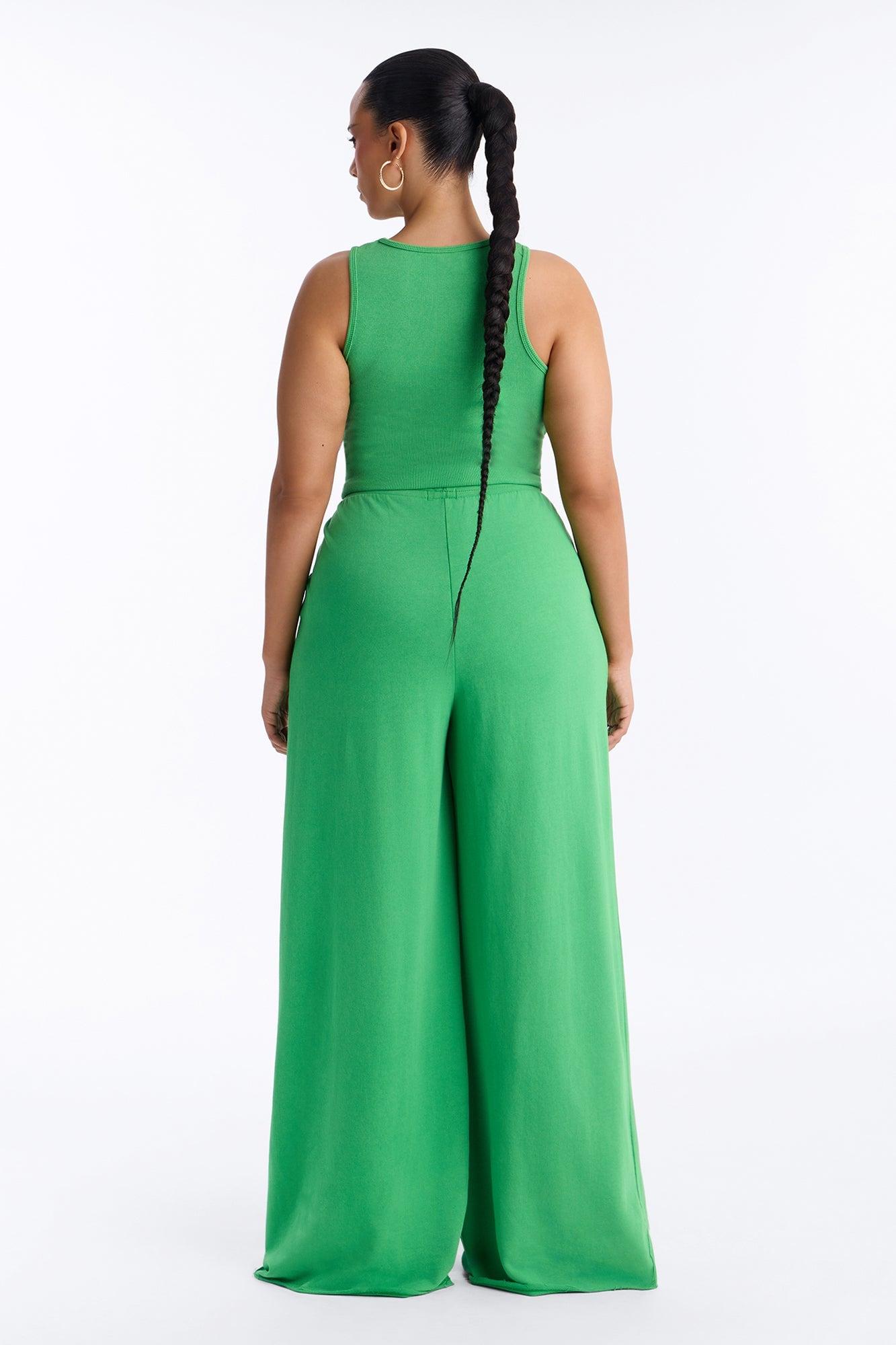 So Chill French Terry Pant Set - Kelly Green image 3