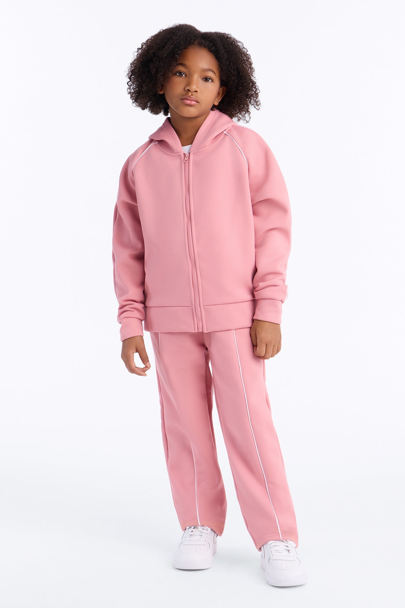 Mini Always On The Grind Pant Set - Mauve image 1