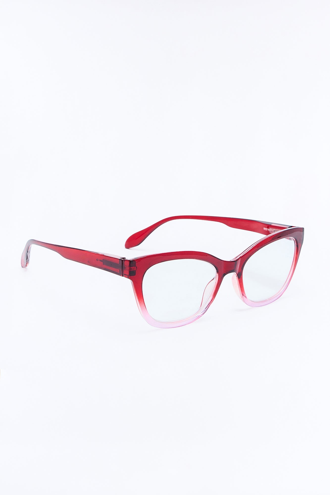 Ombre Aura Reader Glasses - Red/combo image 4