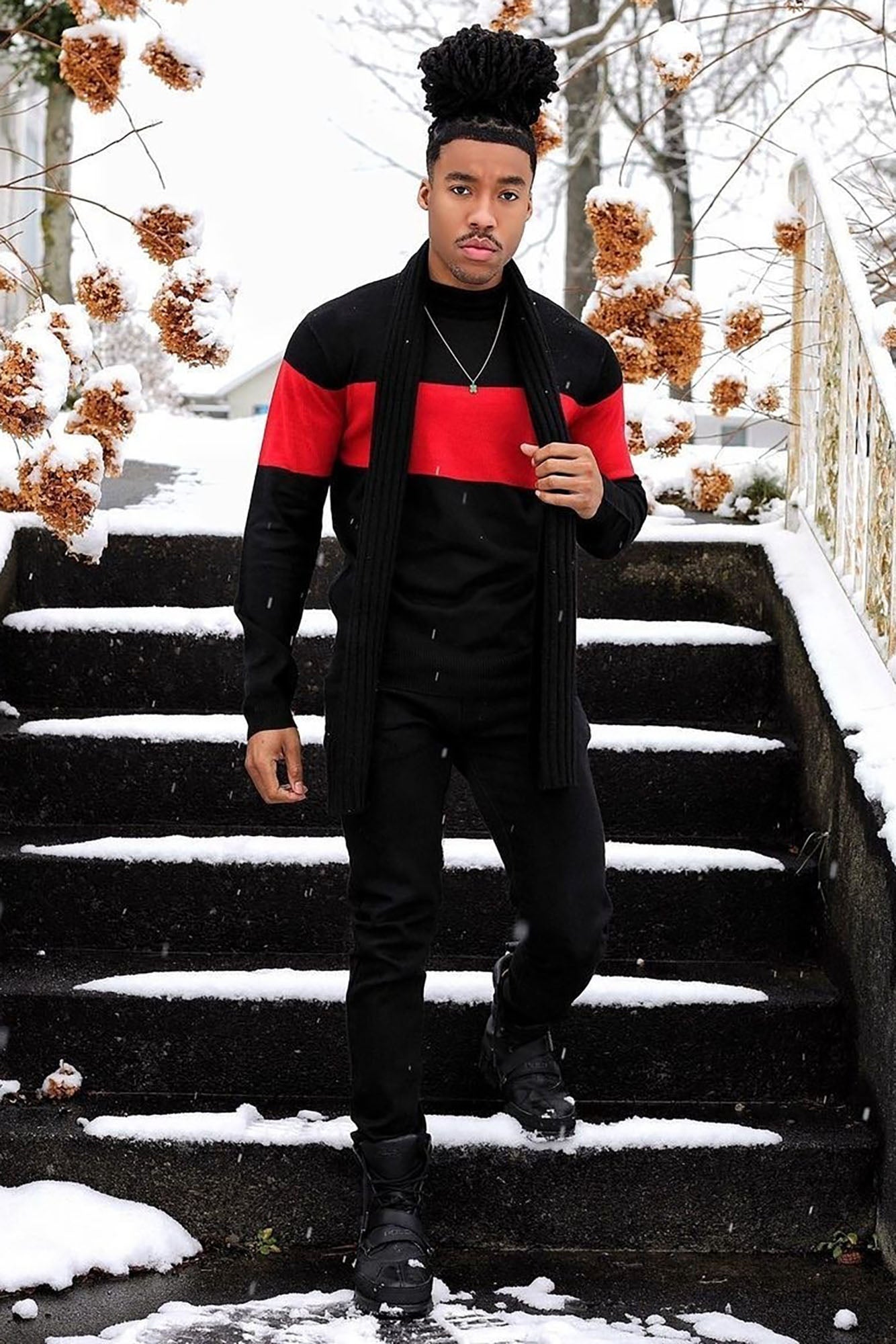 Rodrigo Sweater - Red/combo image 6