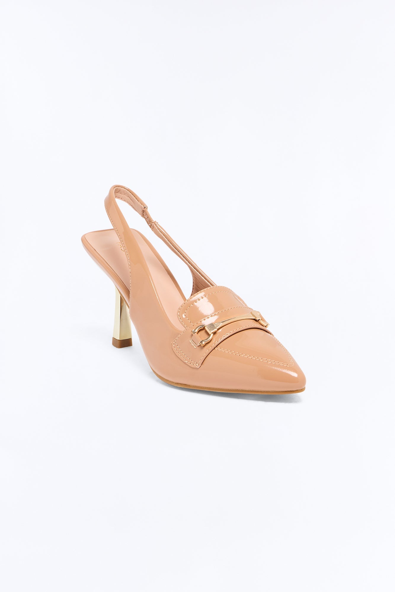 Cooper Hardware Slingback Pumps - Nude image 4