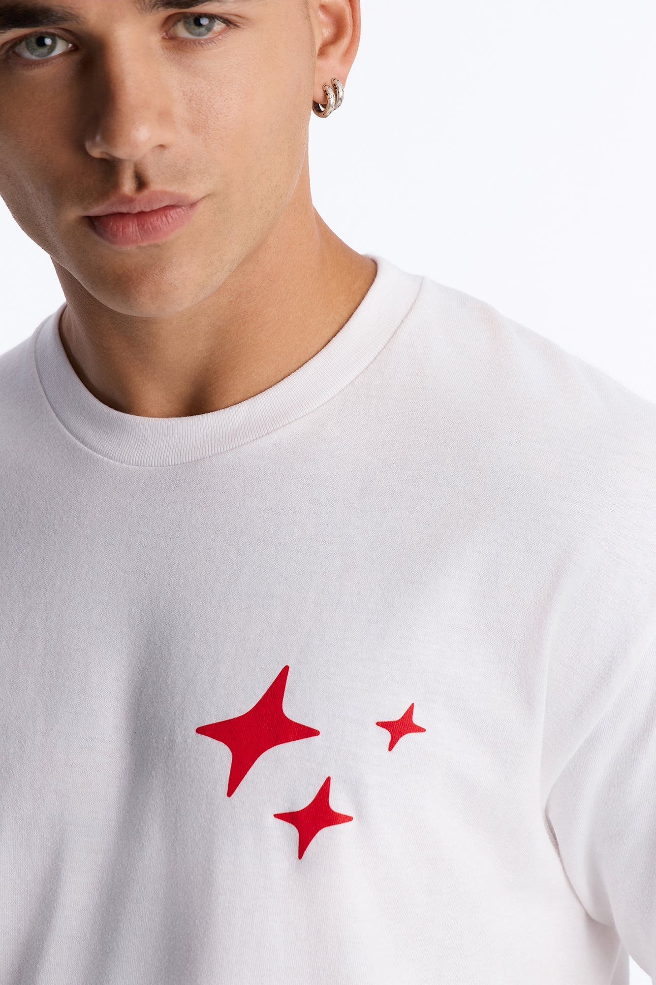 Savage Minds Oversized Short Sleeve Tee - White image 8
