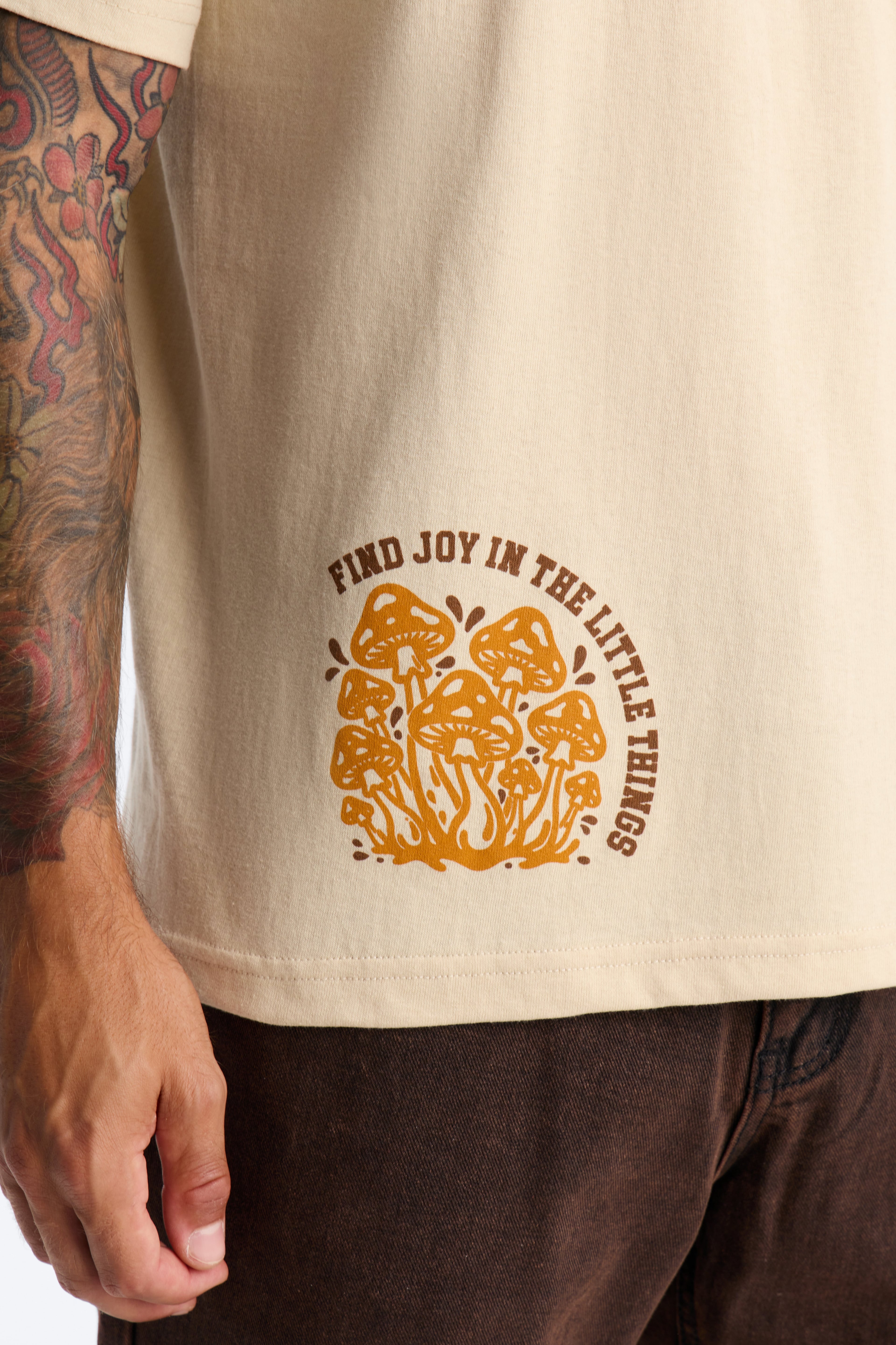 Pleasure Department Boxy Short Sleeve Tee - Sand image 10