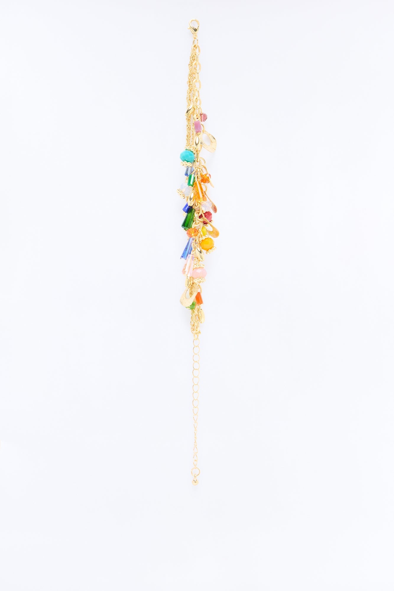 Charmed I'm Sure Bracelet - Gold/Multi image 3