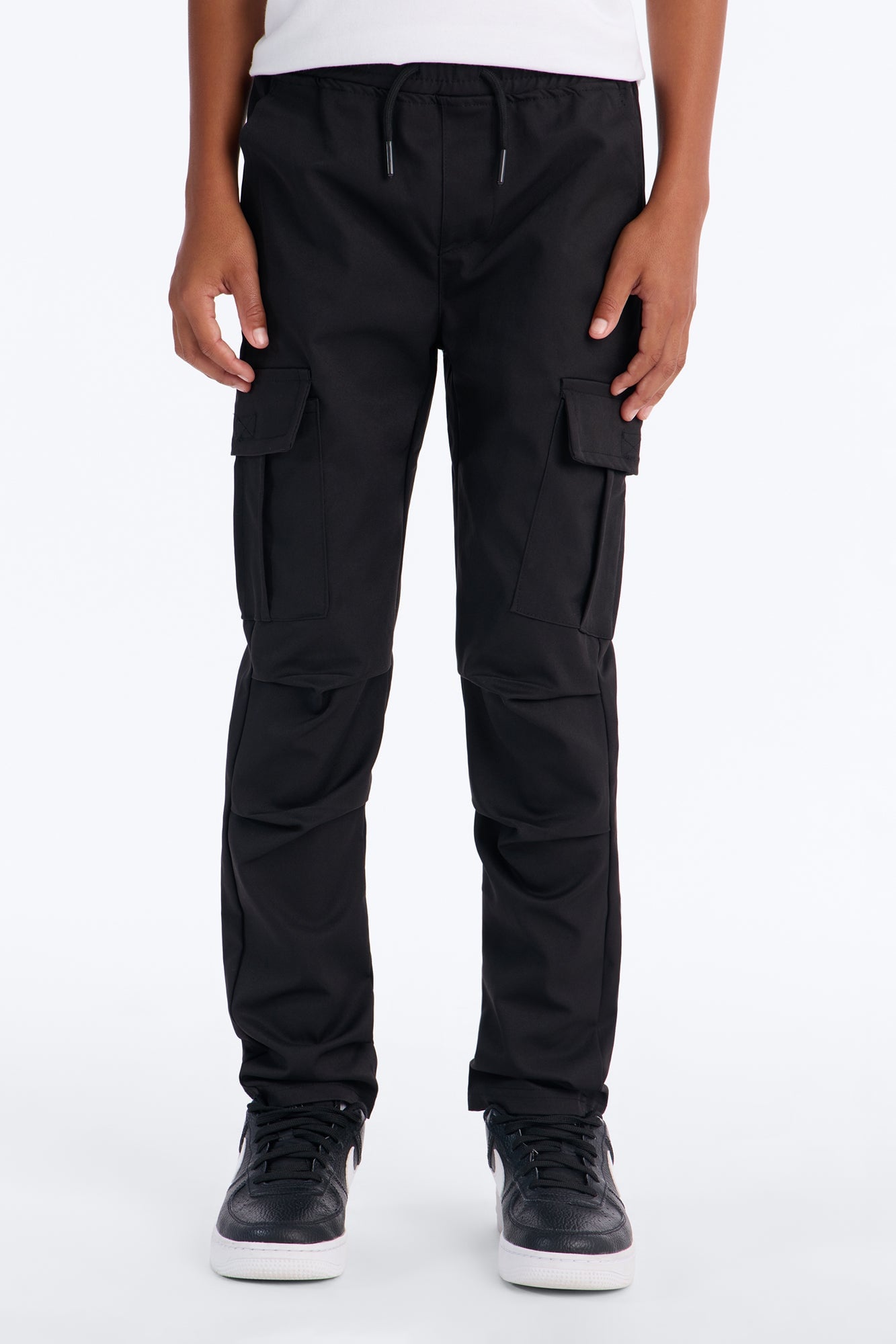 Mini No Limit Cargo Pants - Black image 2