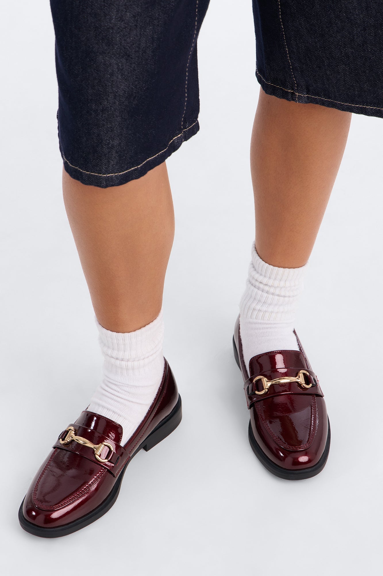 Ever Since Then Loafers - Burgundy image 1