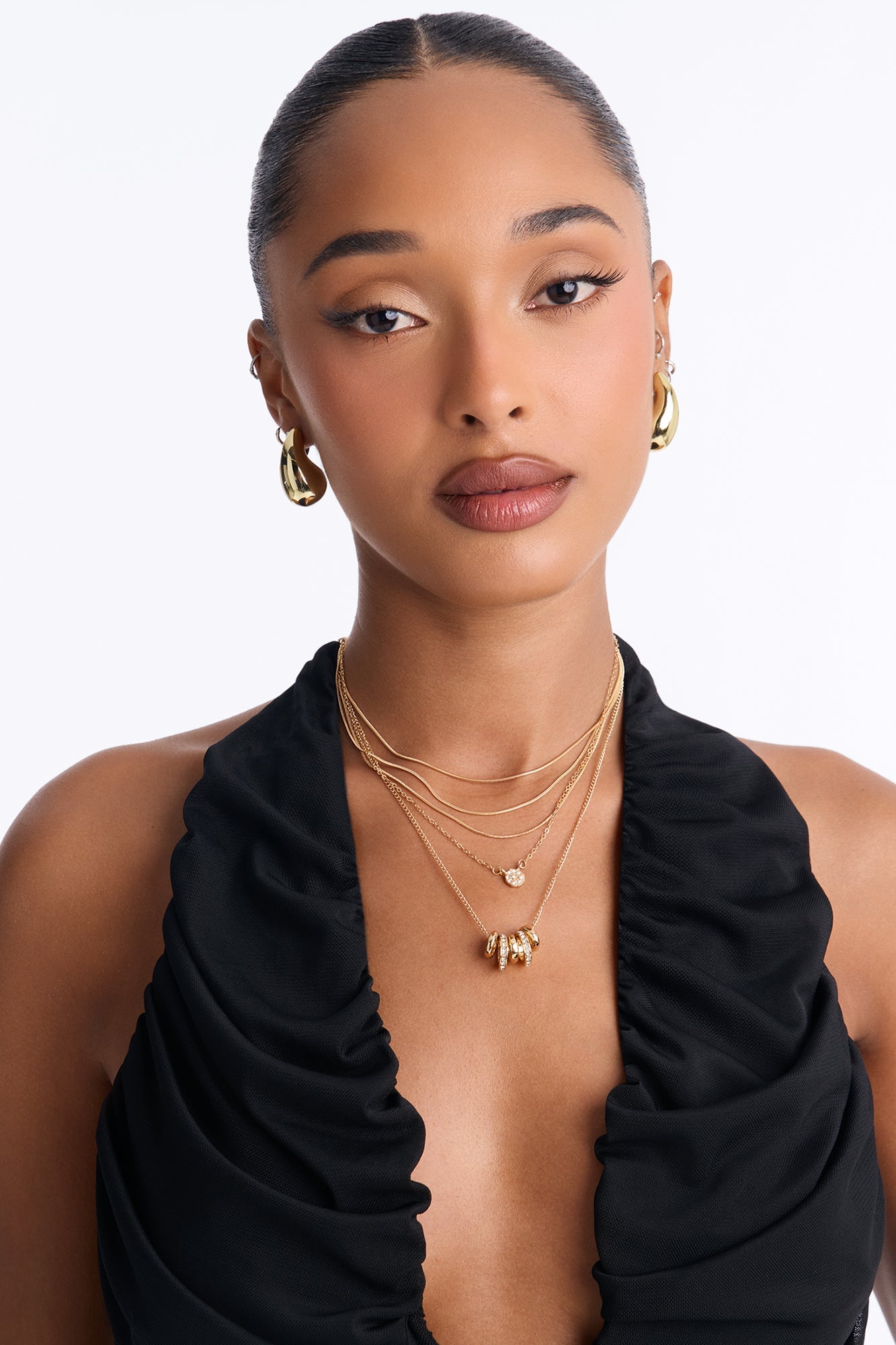 Chic Upgrade Layered Necklace - Gold image 1