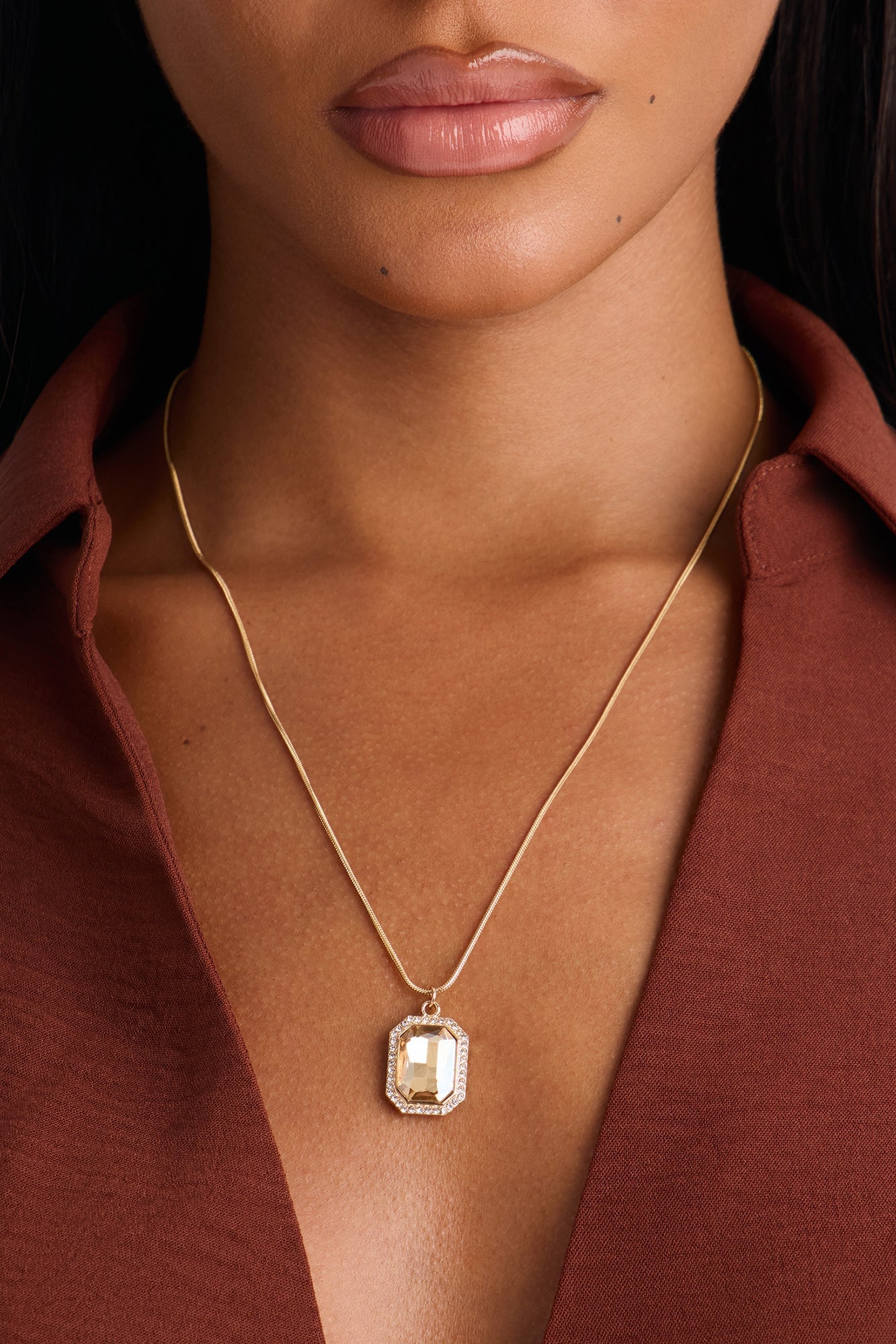 All Luck Necklace - Gold/Yellow image 2