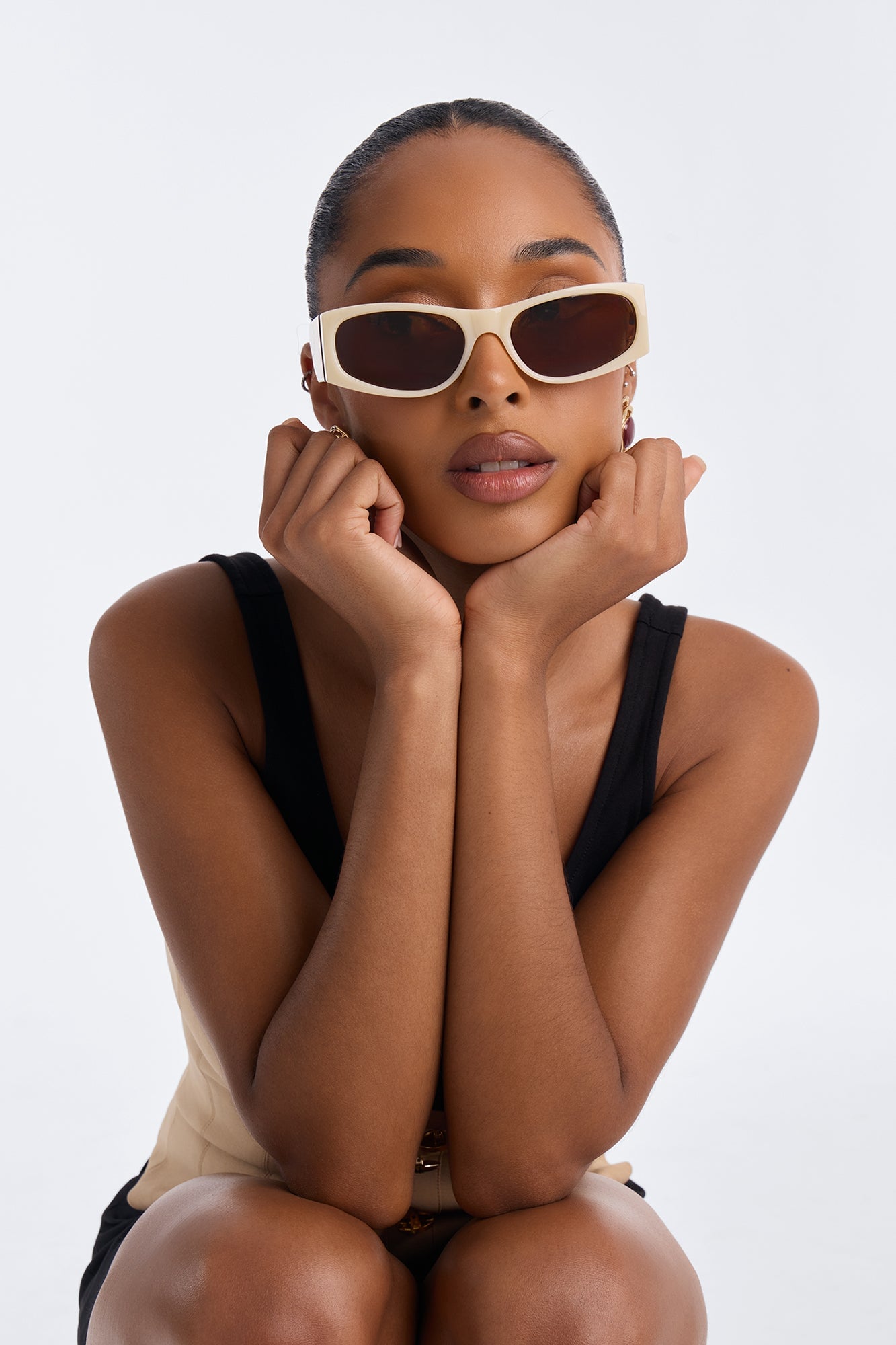 Ray Rush Sunglasses - Ivory image 1