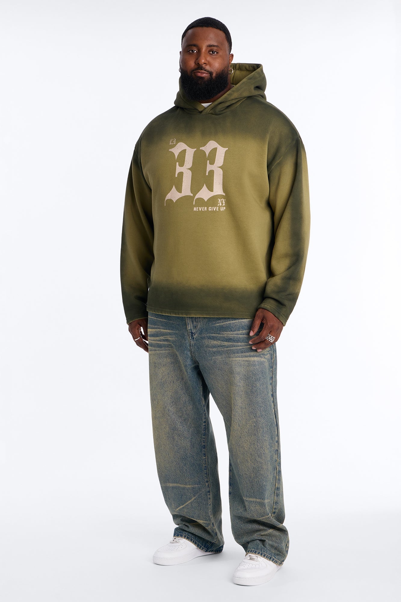 Substance 33 Hoodie - Olive/combo image 2