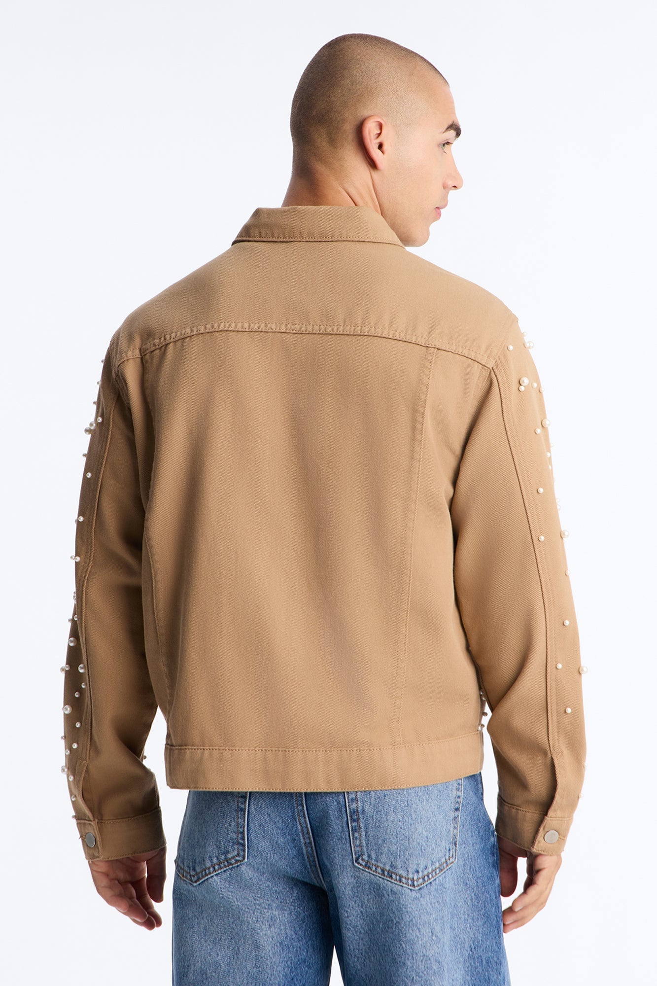 All Over Hardware Work Jacket - Khaki image 8
