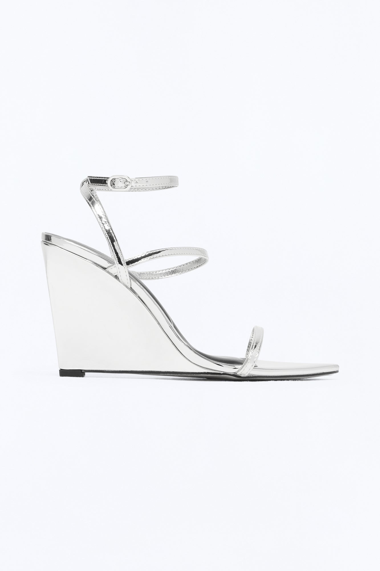 Kasaandra Pointed Wedges - Silver image 3