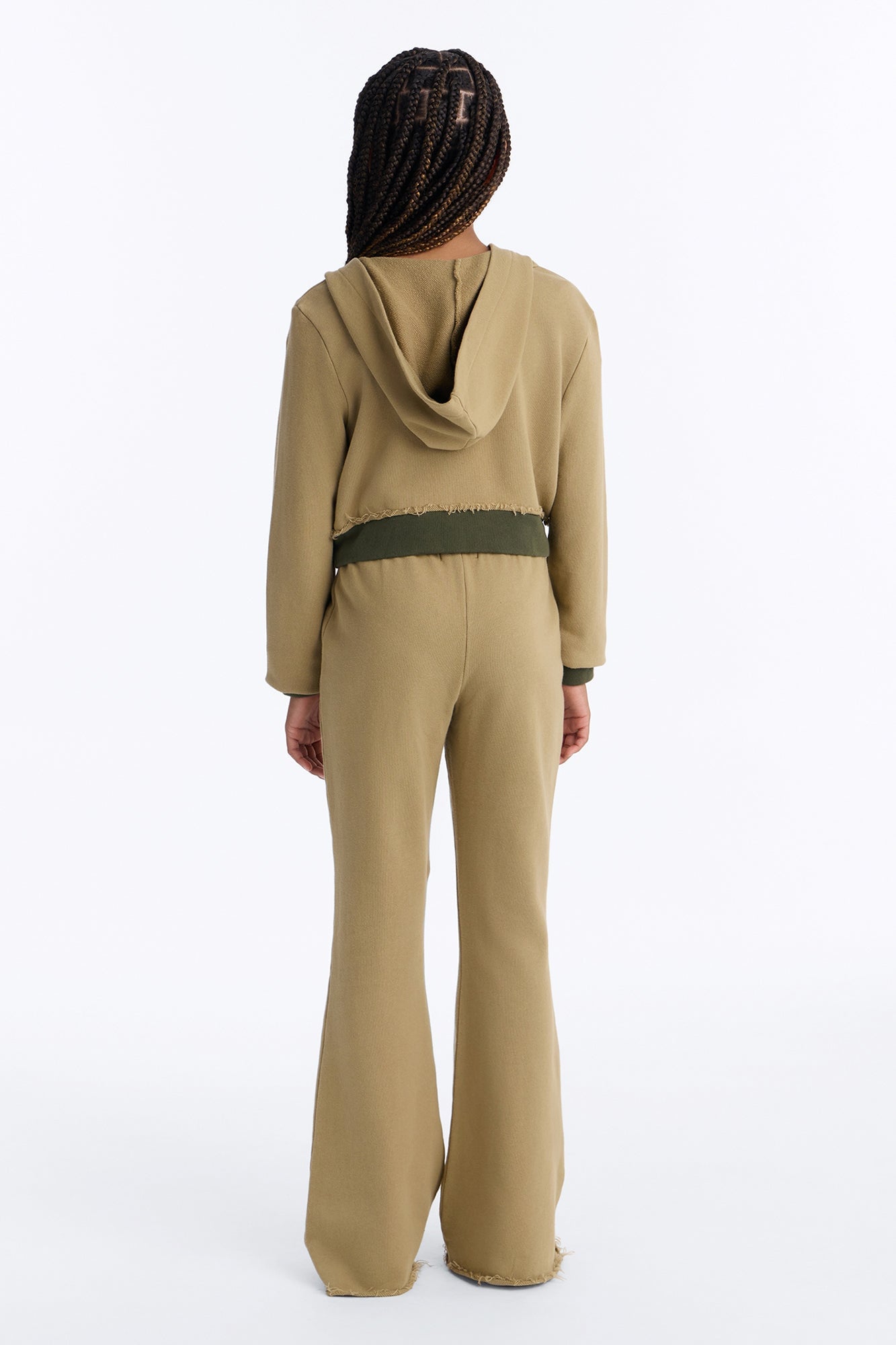 Mini Keeping Up With Me Pant Set - Olive image 4