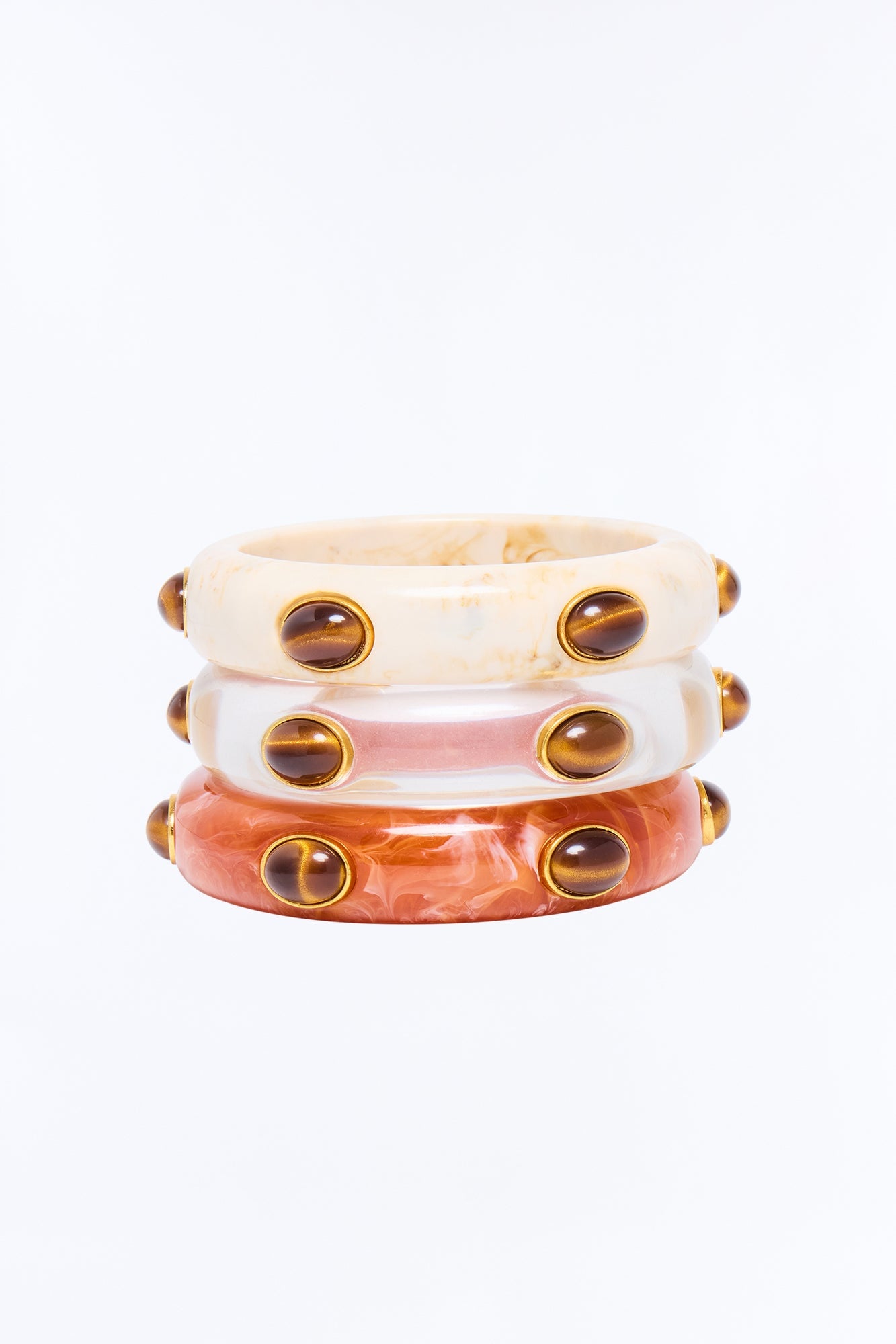 Eye On You 3 Piece Bracelet Set - Multi Color image 3