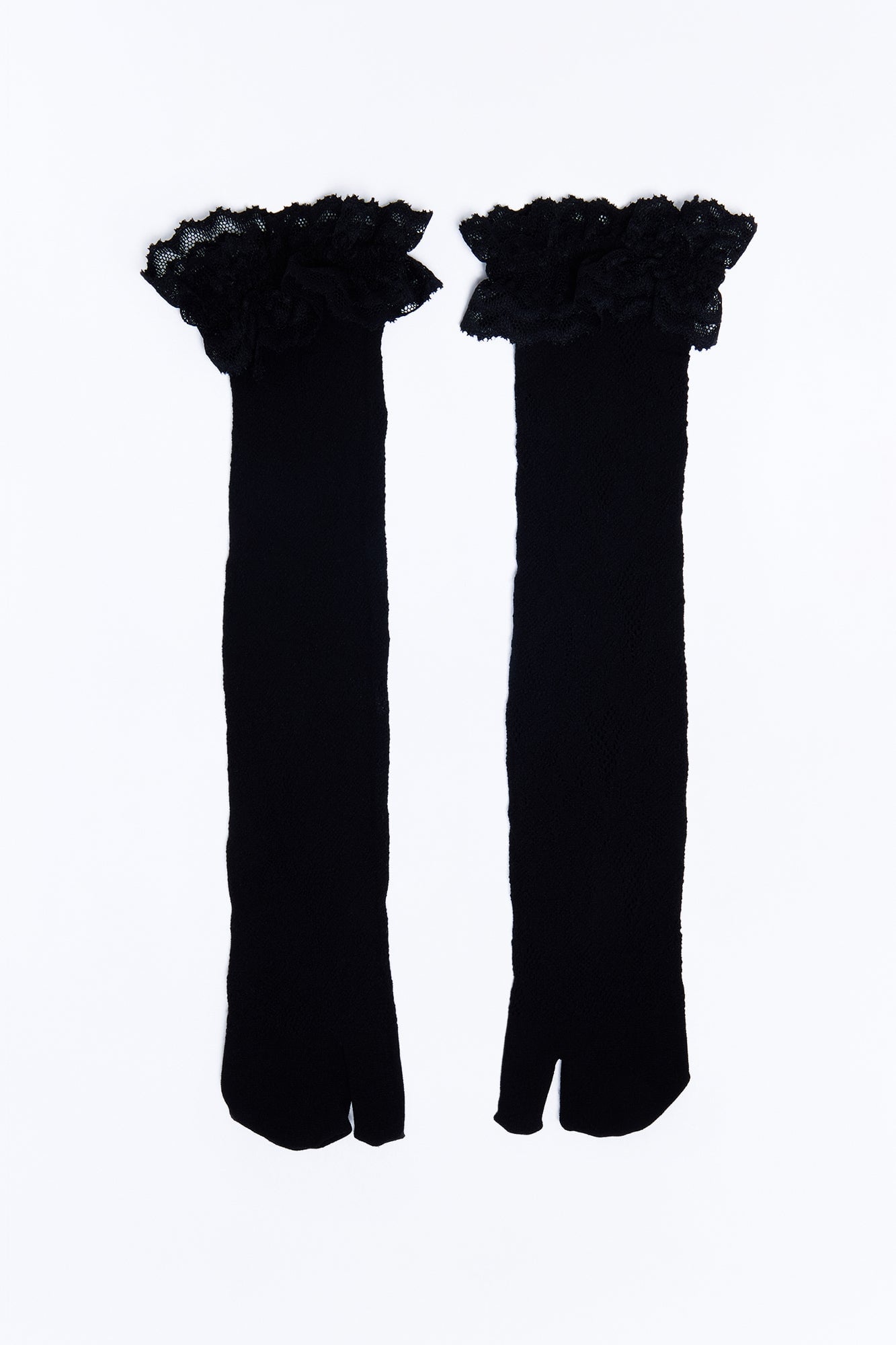 Tabi Lace Socks - Black image 2