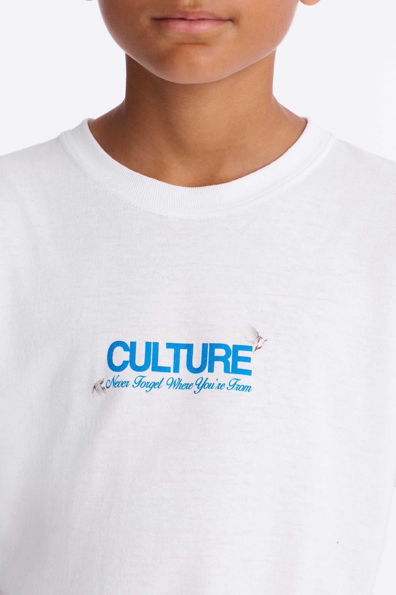 Mini Culture Above All Short Sleeve Tee - White image 4