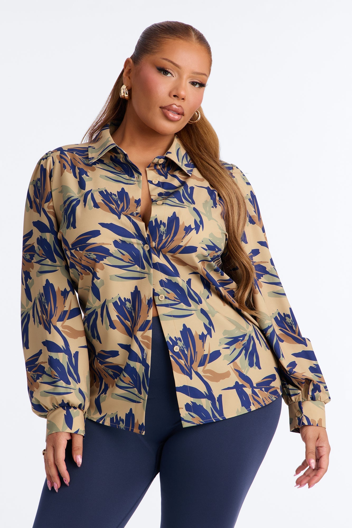 Feel A Way Shirt - Gold/Multi image 1