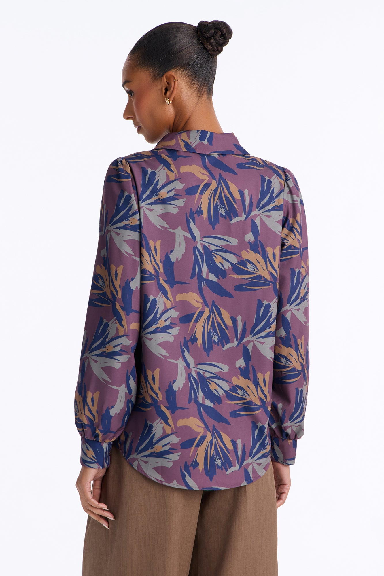 Feel A Way Shirt - Plum/Multi image 8
