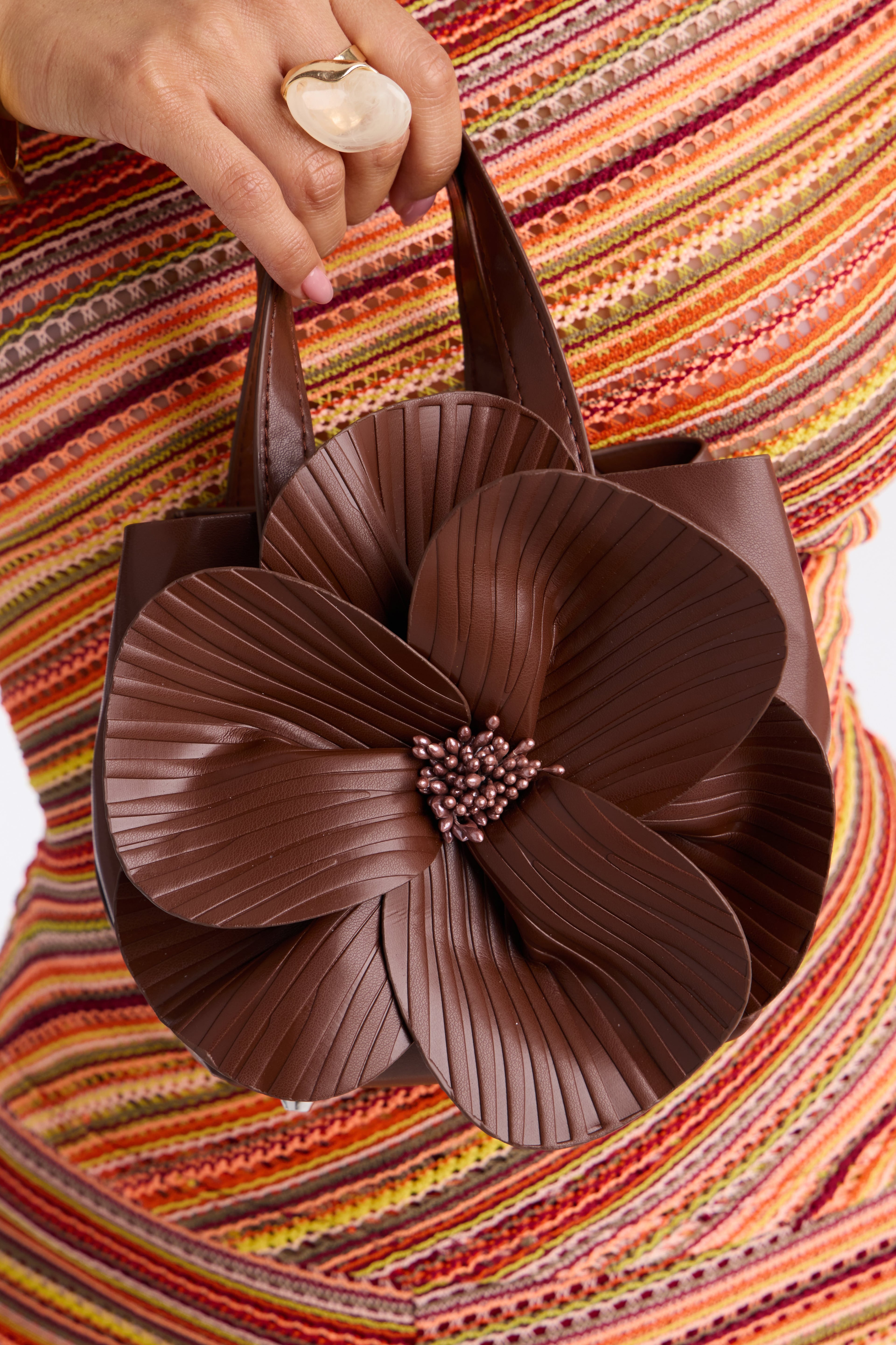 Flora Handbag - Brown image 2