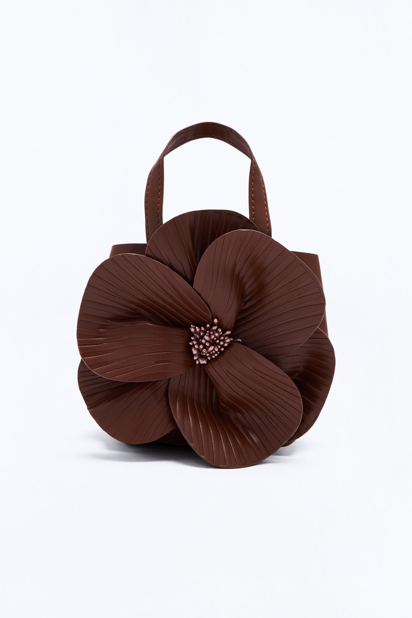 Flora Handbag - Brown image 4