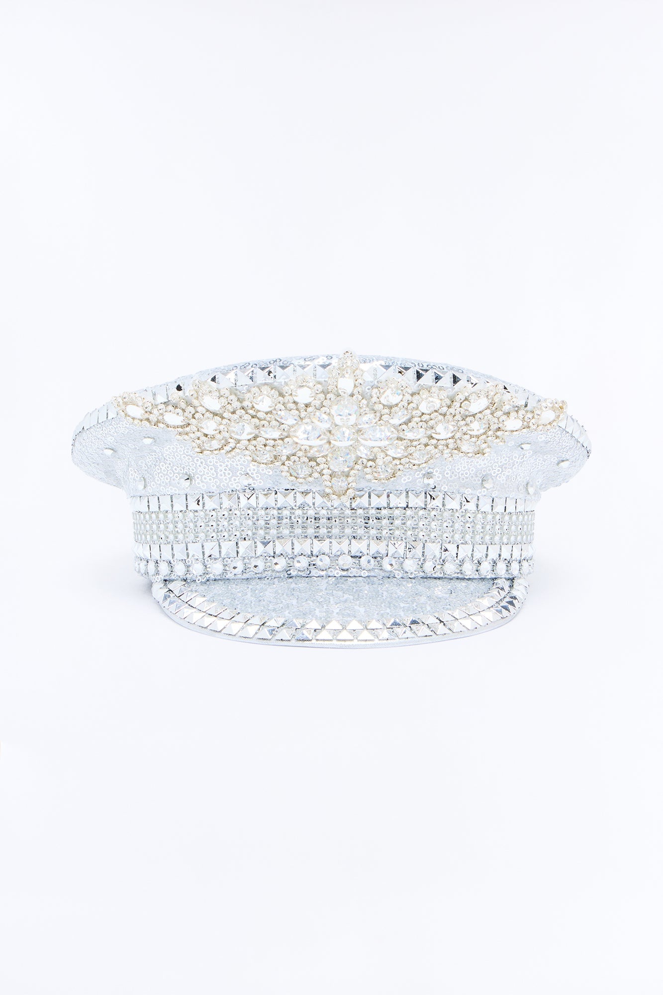 Hot Desert Captain Hat - Silver image 3