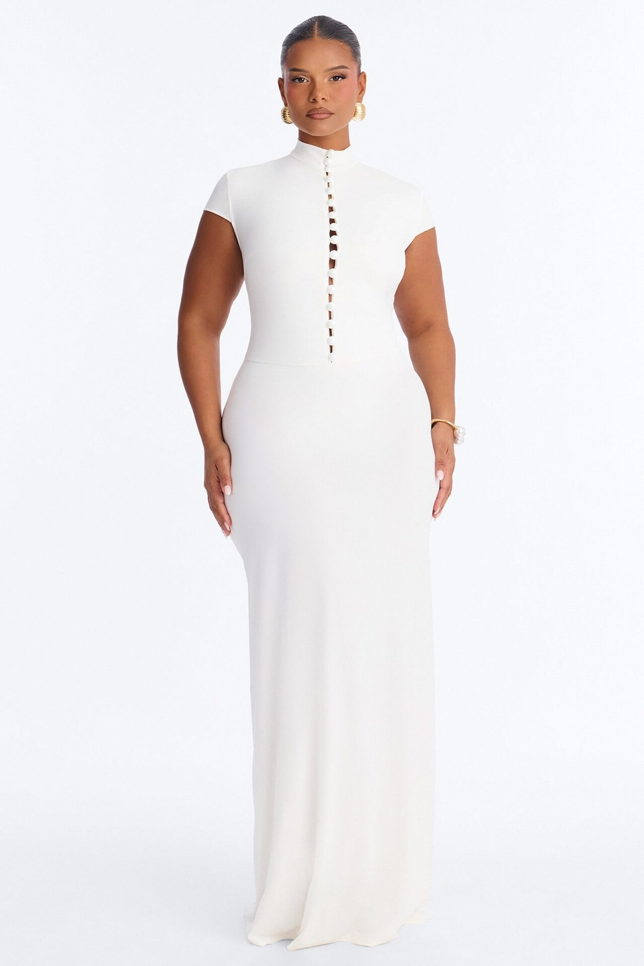 Rhiannon Maxi Dress - White image 1
