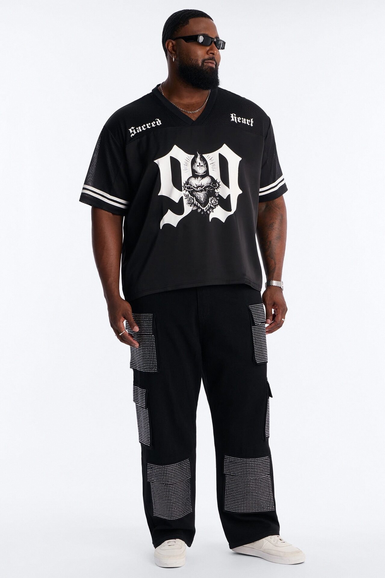 Sacred Heart 99 Jersey - Black image 1
