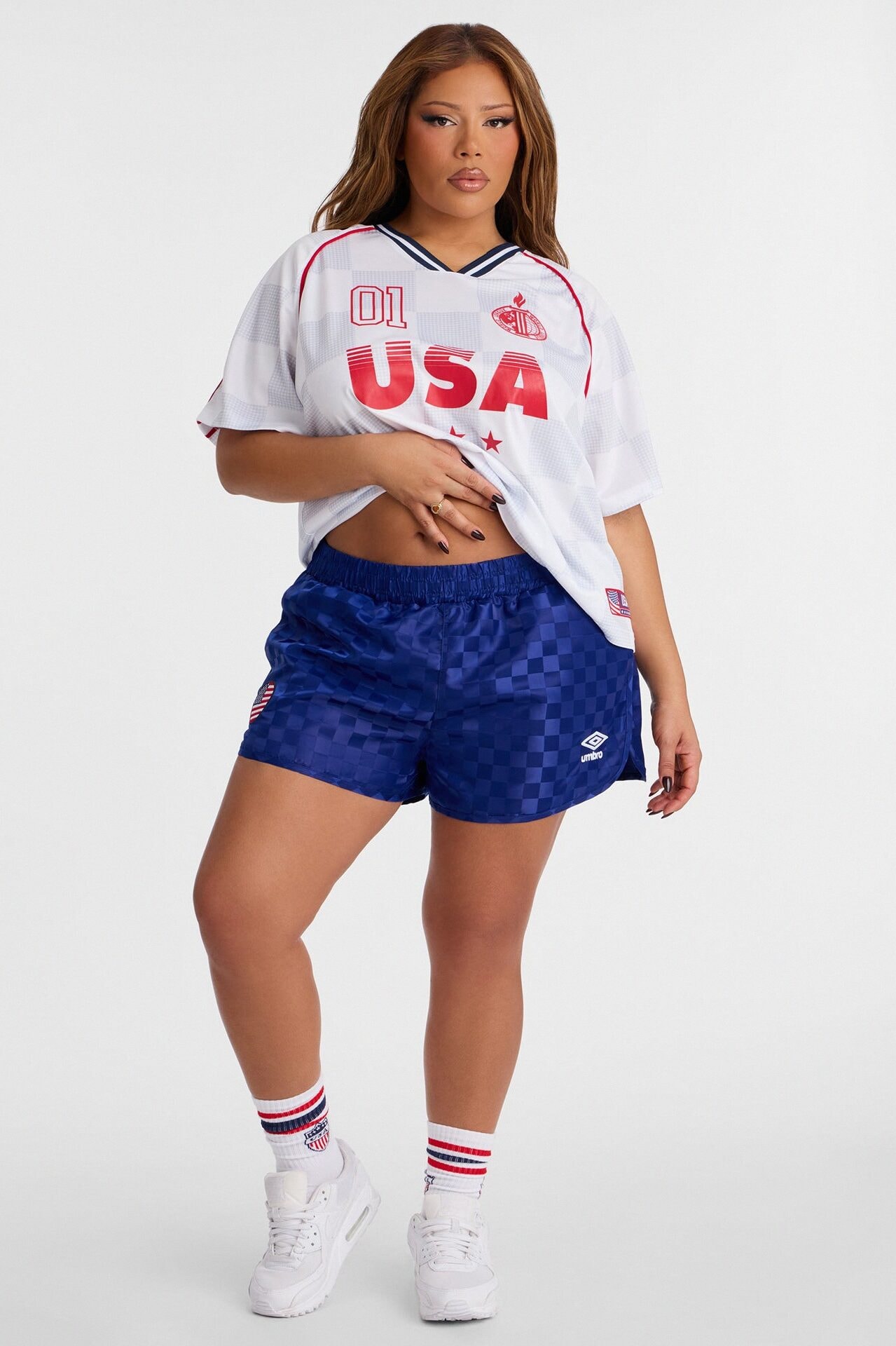 Umbro United States Soccer Shorts - Navy image 1