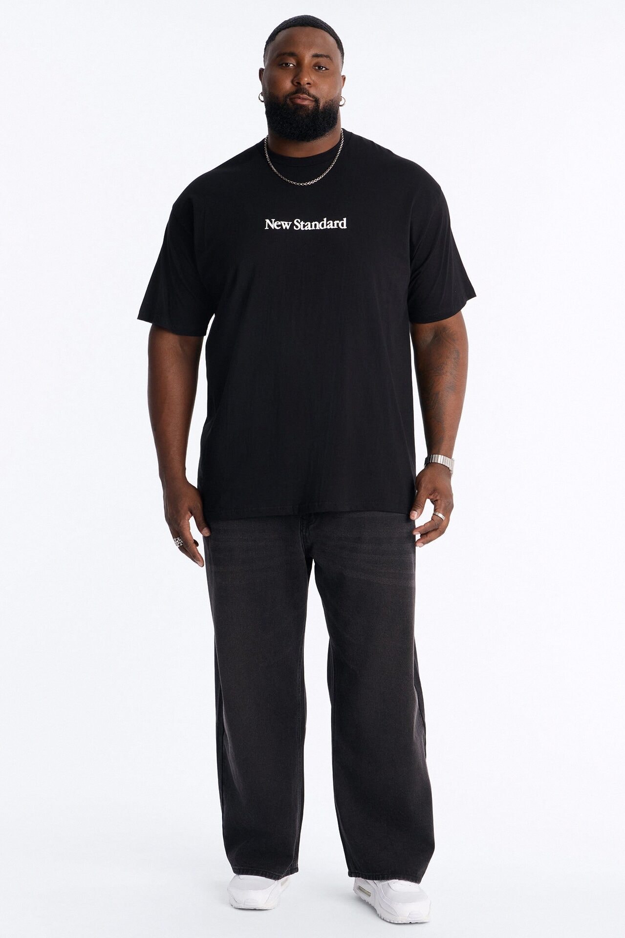 New Standard Short Sleeve Tee - Black image 1