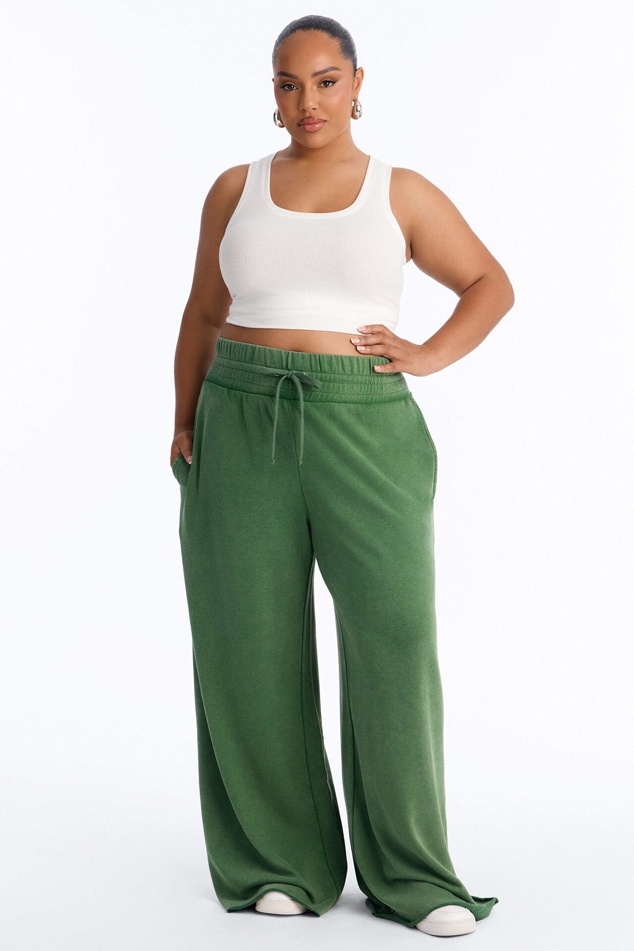 Off Duty Washed Lounge Pant - Hunter image 1