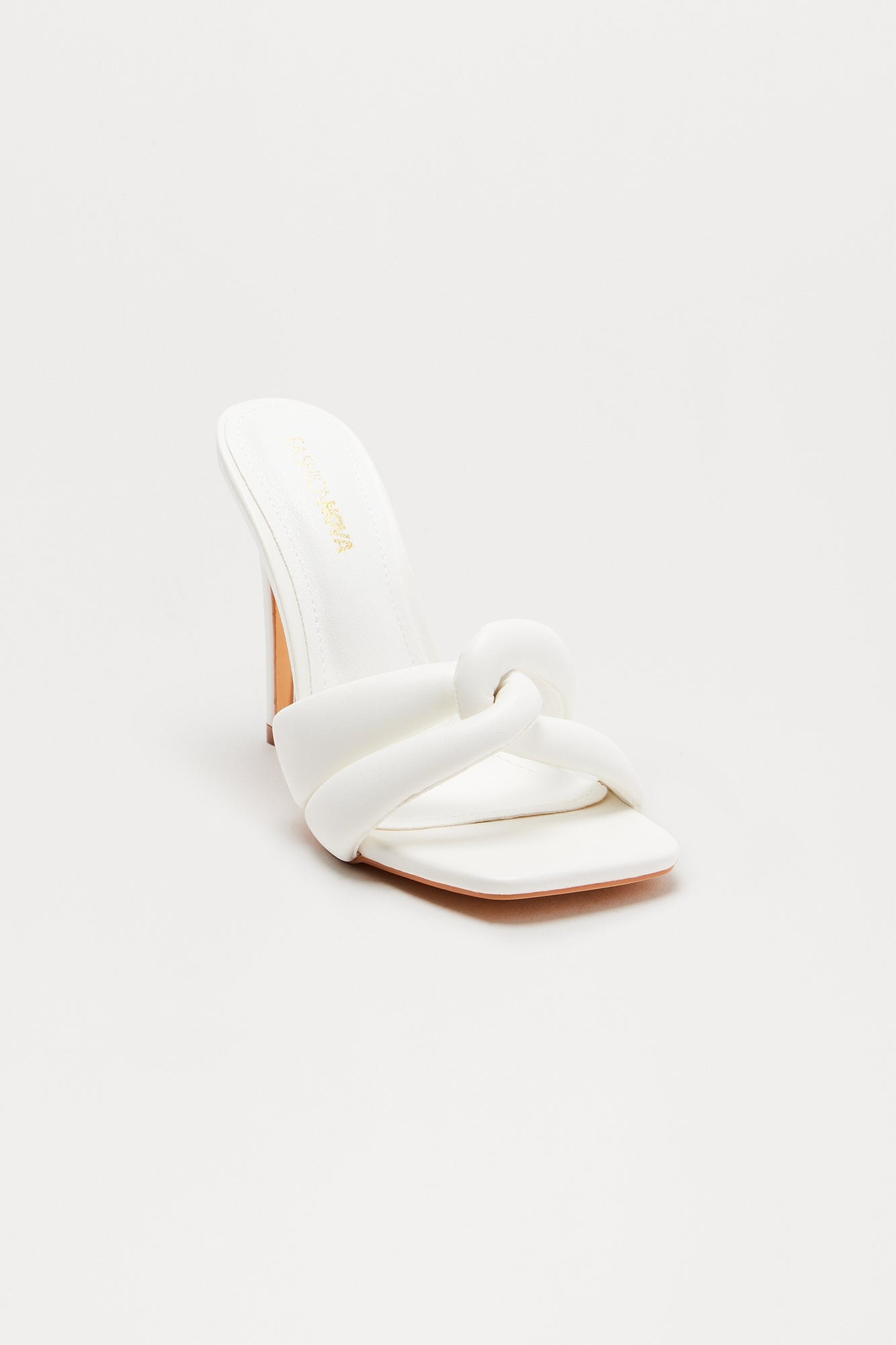 Romina Knot Heels - White image 1