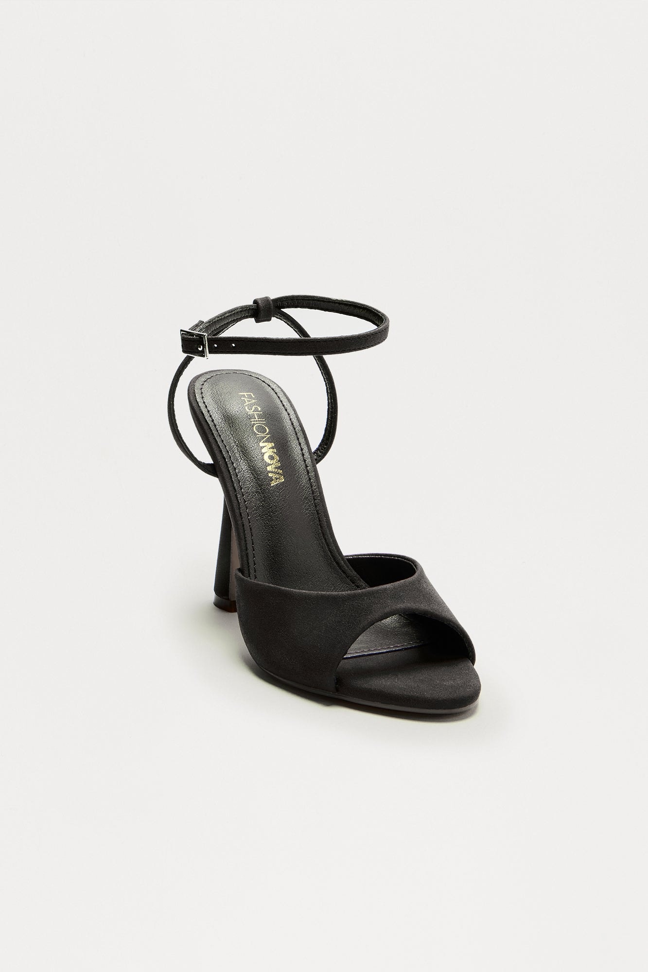 Momento Ankle Strap Heels - Black image 1