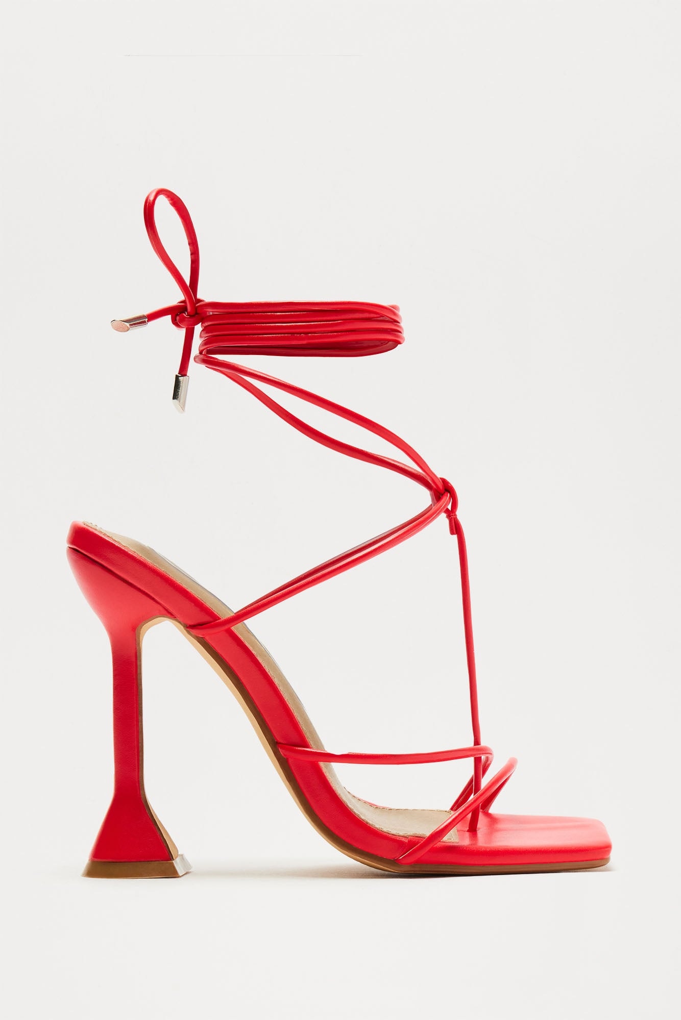 Flirtationship Heeled Sandal - Red image 1