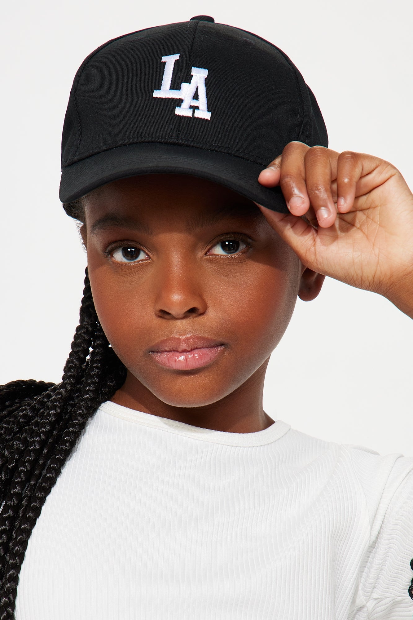 Mini LA Representing Baseball Hat - Black image 1
