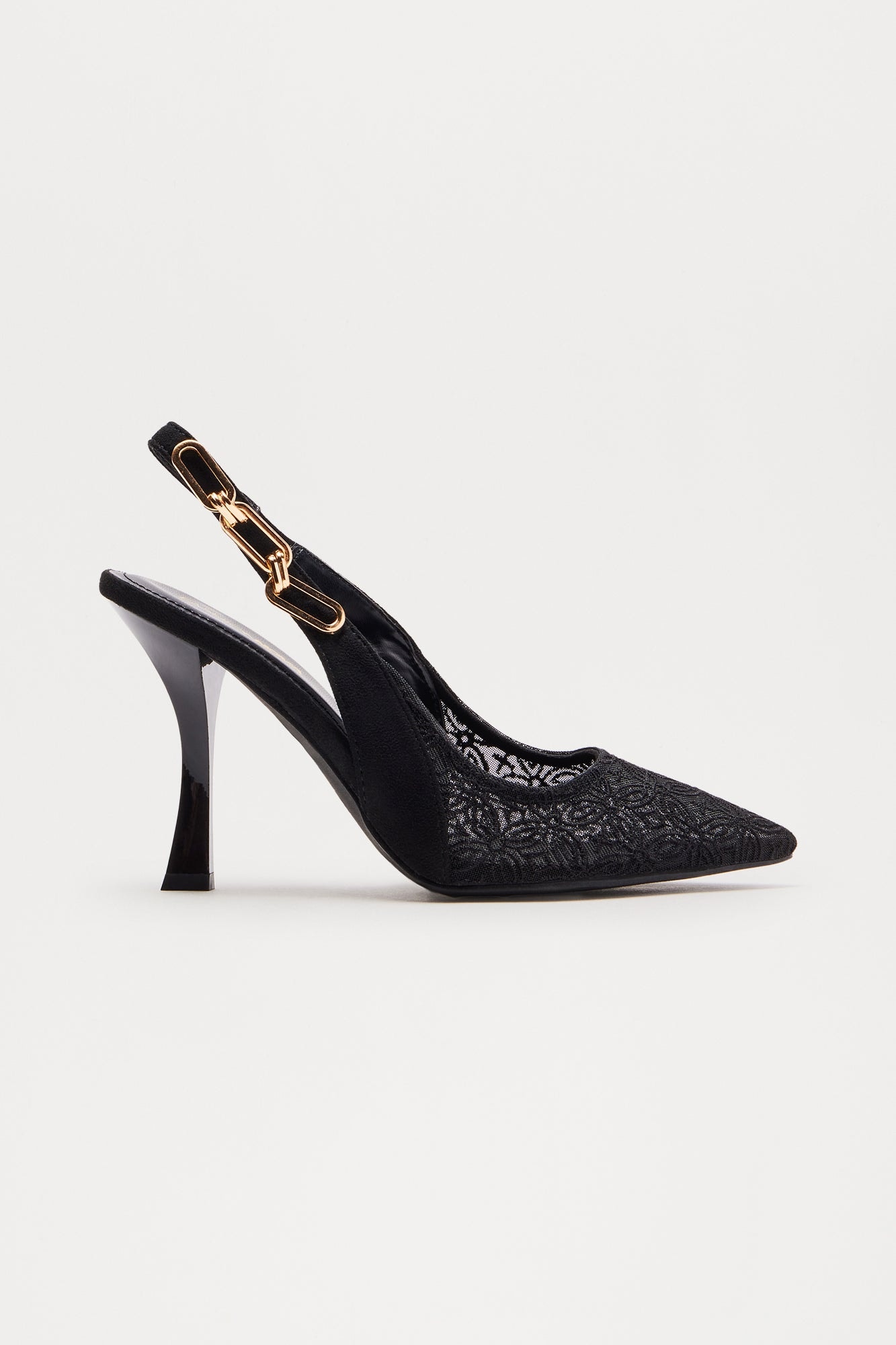 Elvera Slingback Pumps - Black image 1