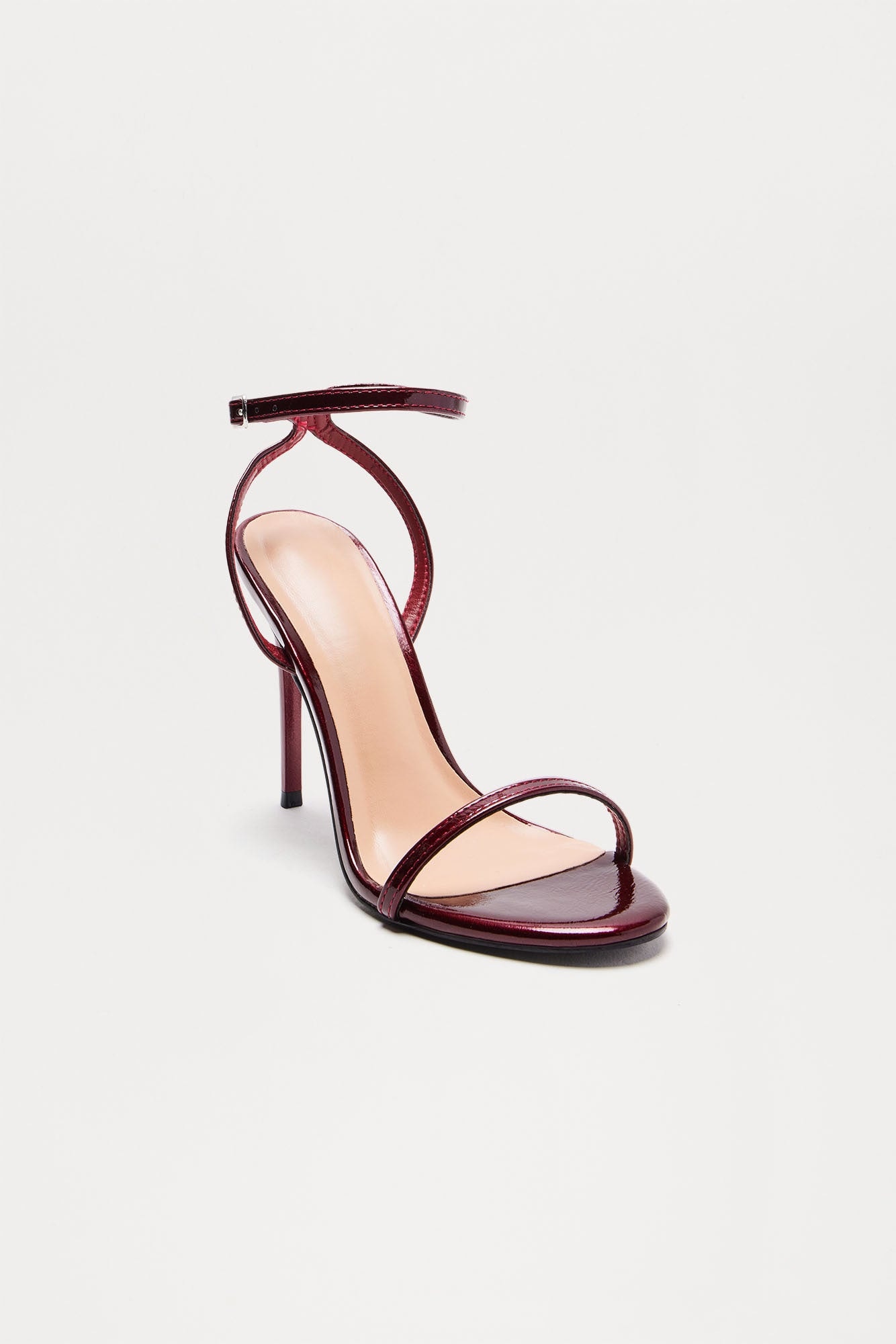 Randi Patent Heels - Burgundy image 1