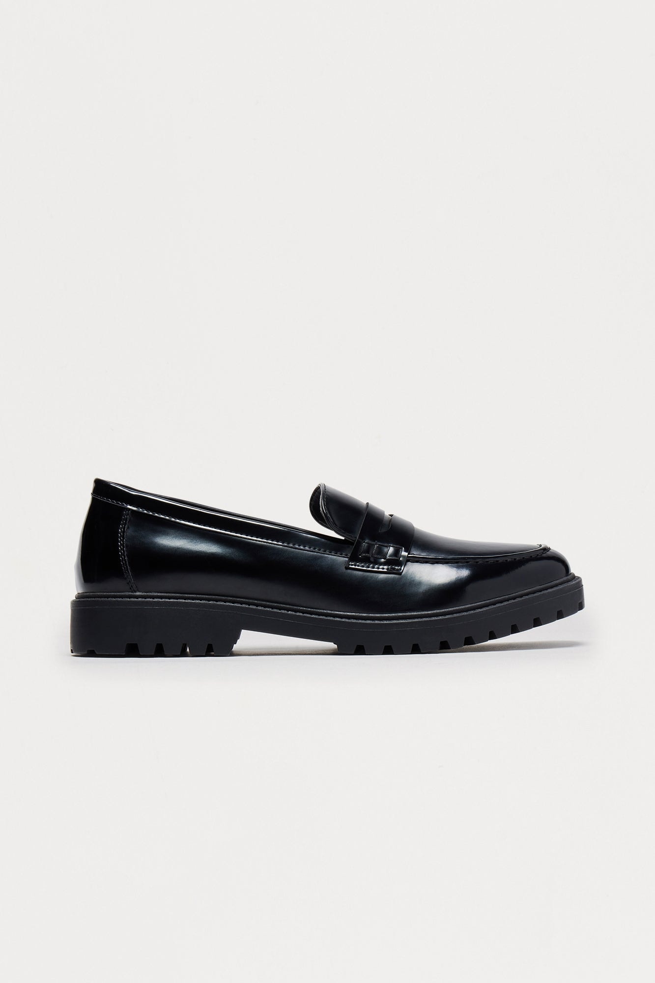 Nikola Chunky Loafer - Black image 1