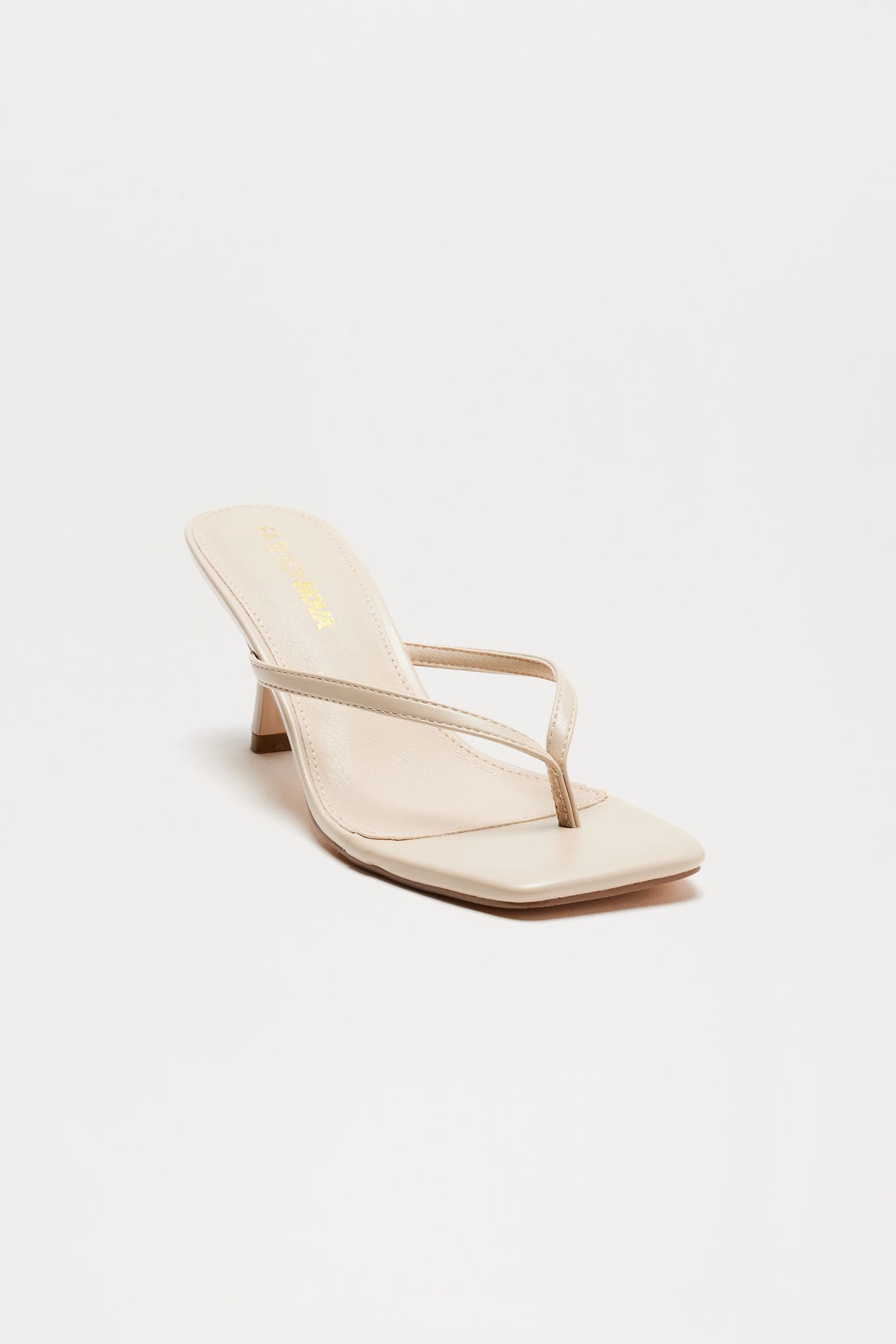Ayla Thong Mules - Off White image 1