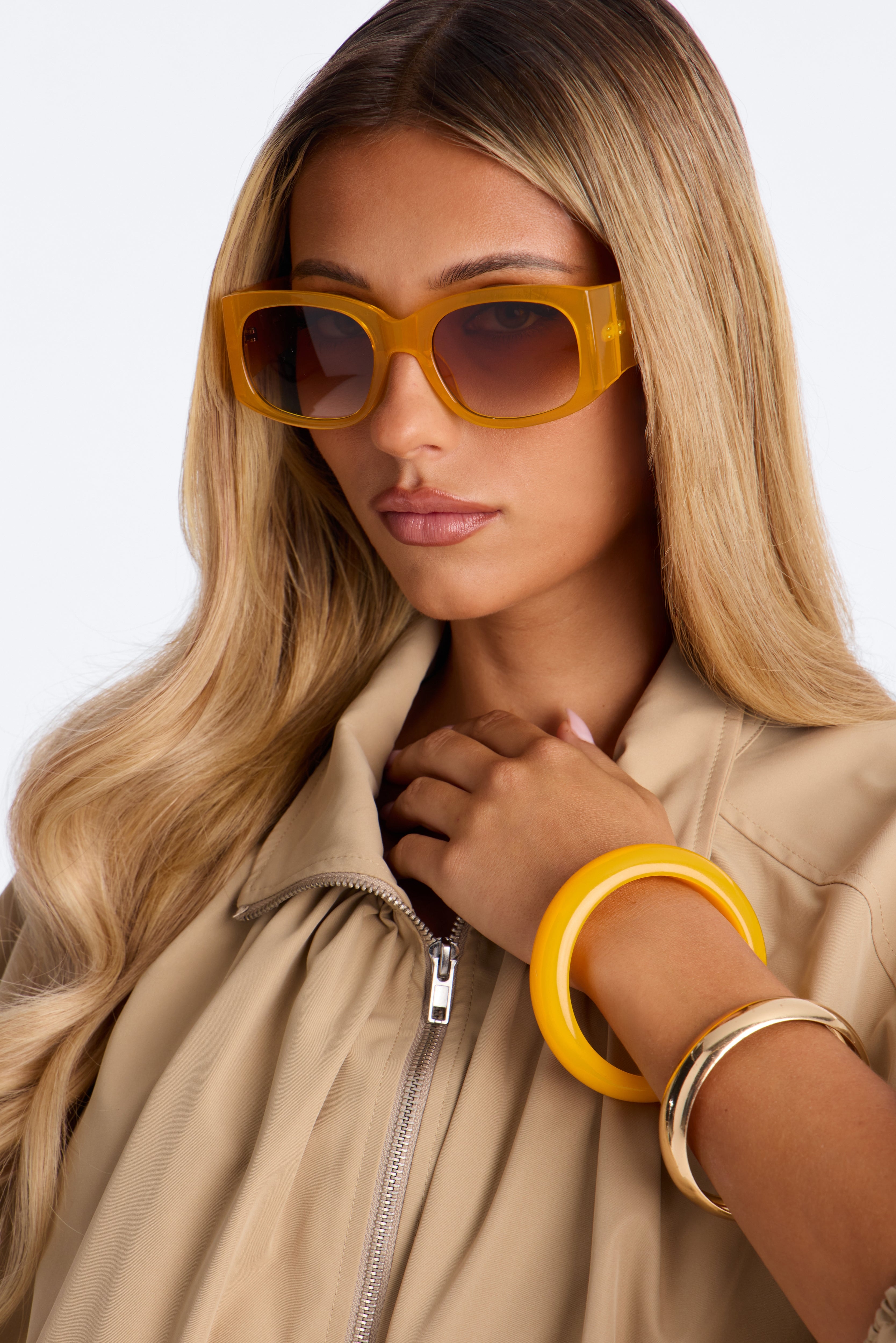 Sunny Spell Sunglasses - Orange image 1