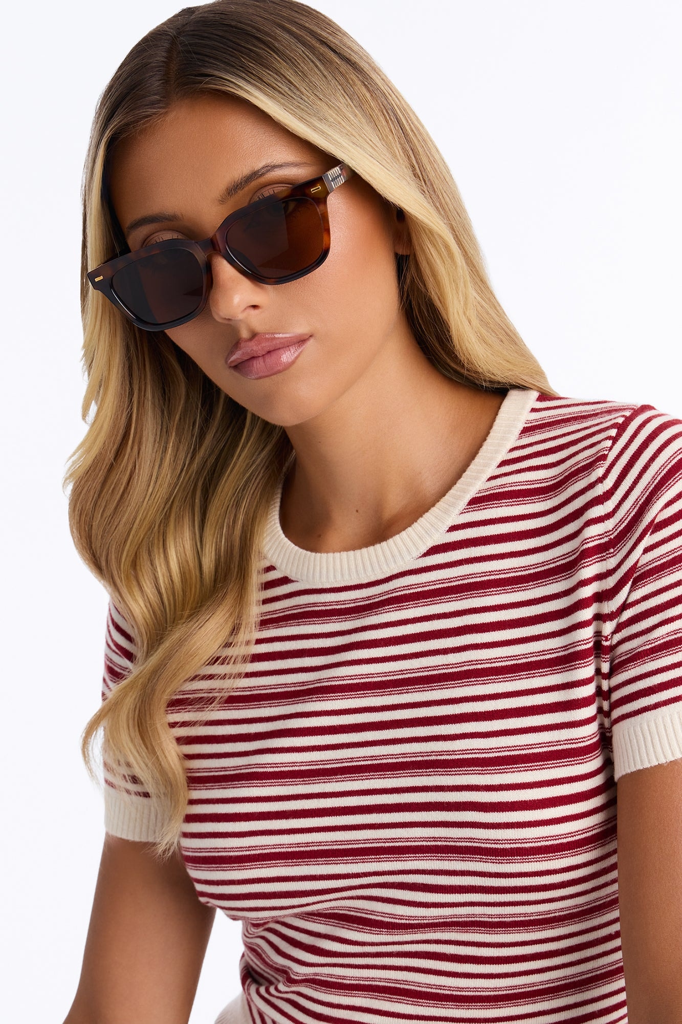 Hotter Than August Sunglasses - Tortoise/Brown image 1