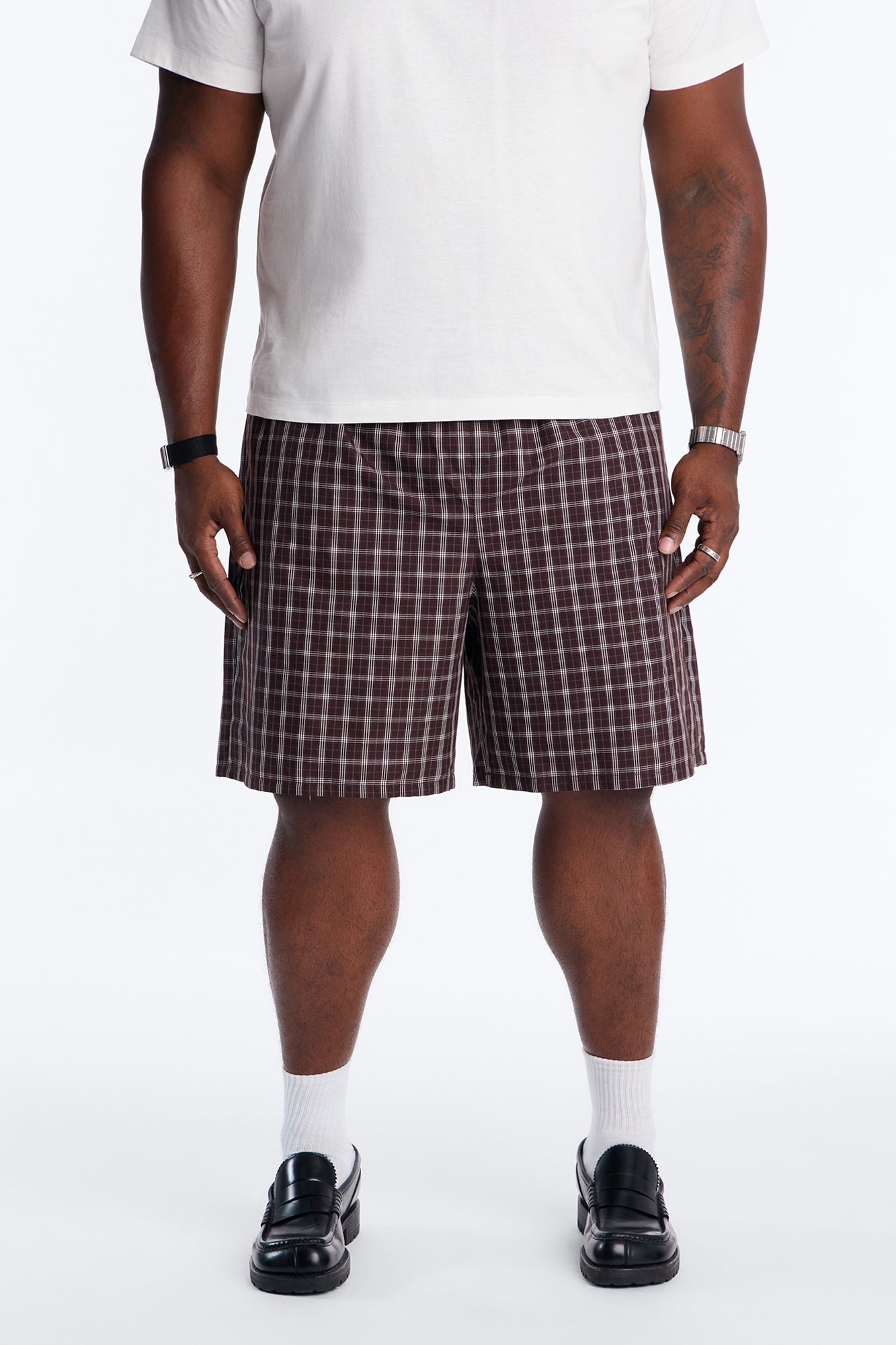 Matrix Relaxed Short - Brown image 1