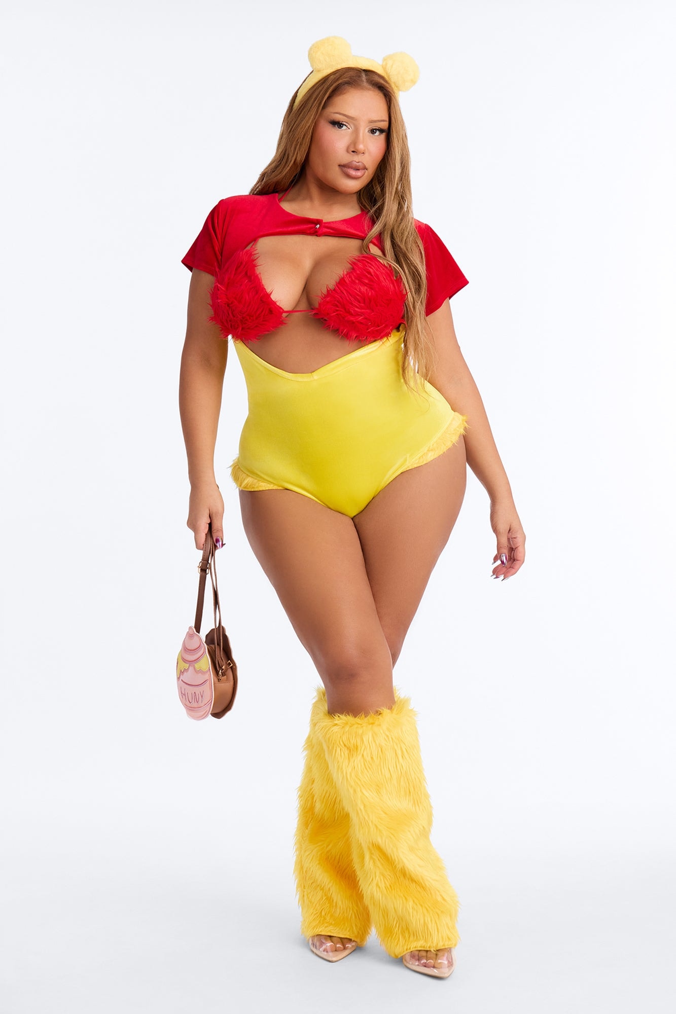 Sticky And Sweet 5 Piece Costume Set - Yellow/combo image 1