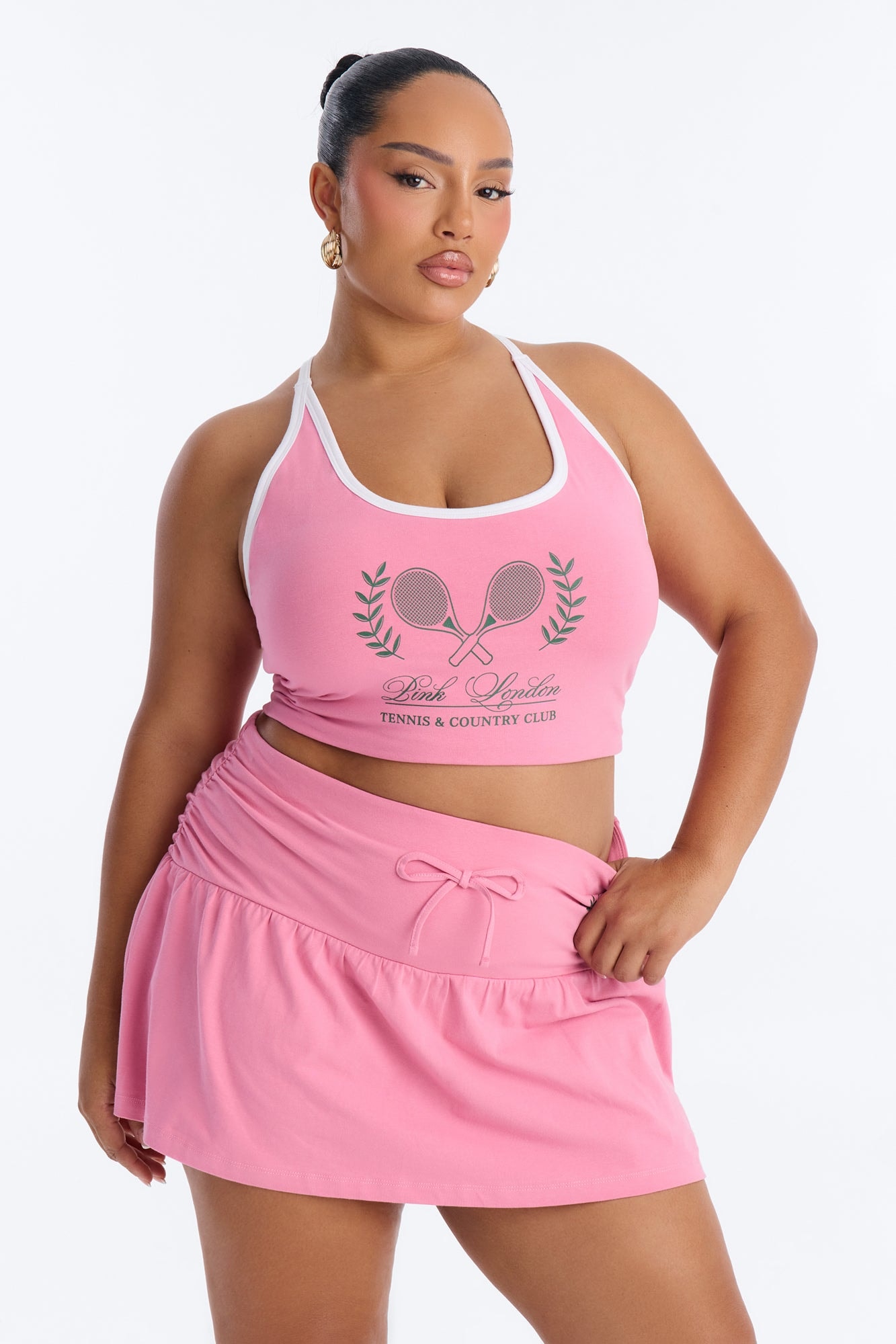 PINK London Sporty Tank Top - Pink image 1