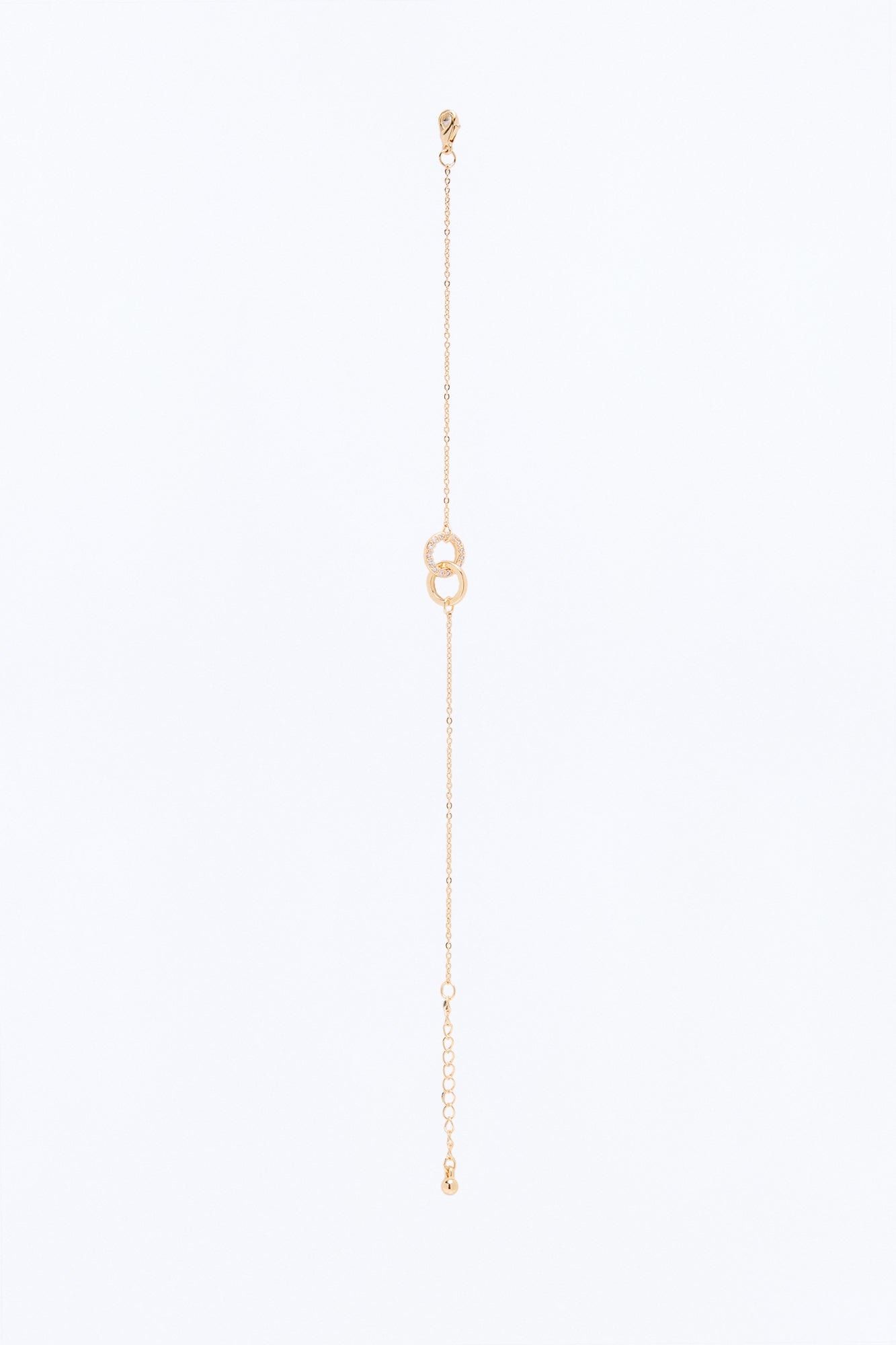 Cubic Zirconia Always And Forever Bracelet - Gold image 1
