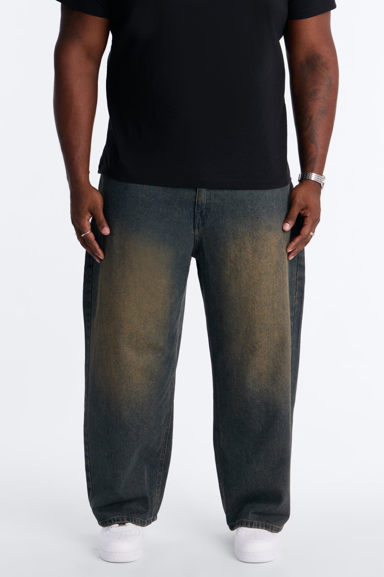 Essential Baggy Rigid Jean - Stone Blue Wash alternate