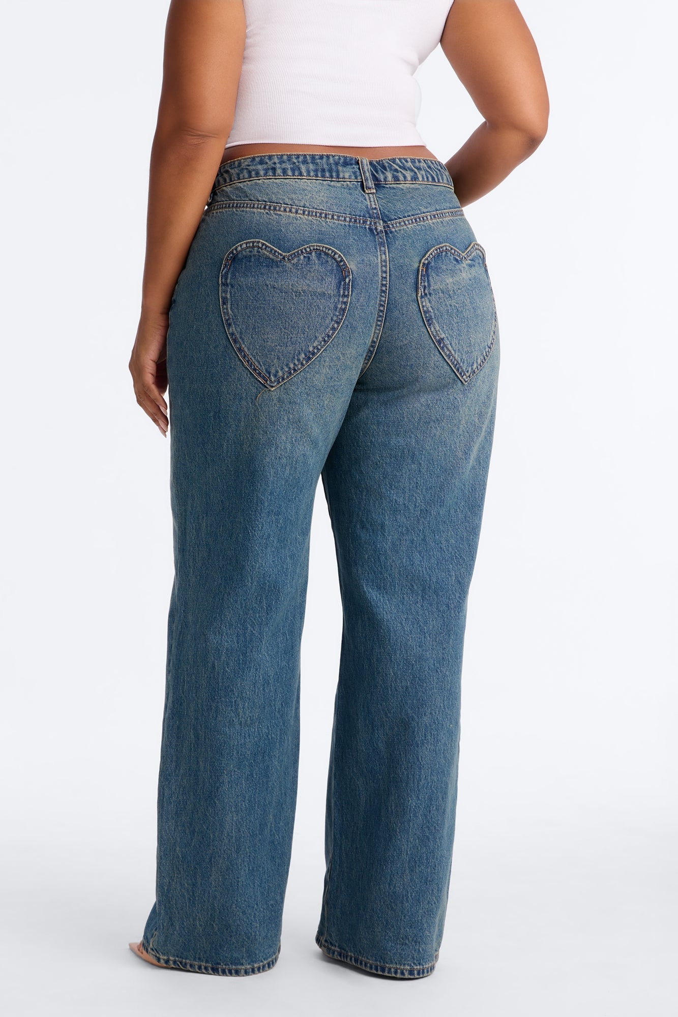 Match Made In Heaven Straight Leg Jeans - Dark Wash image 1