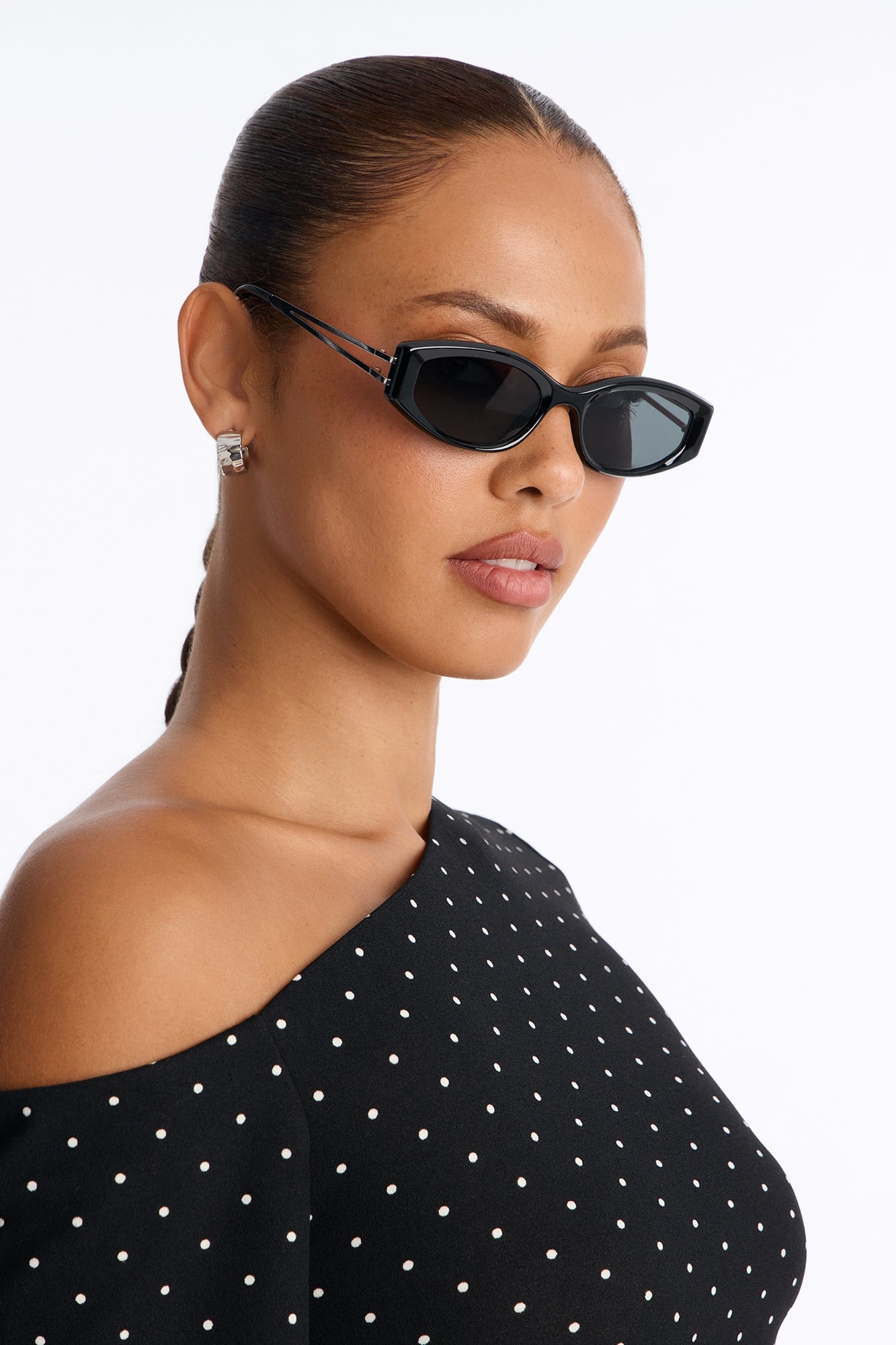 Stay On Track Sunglasses - Black image 1
