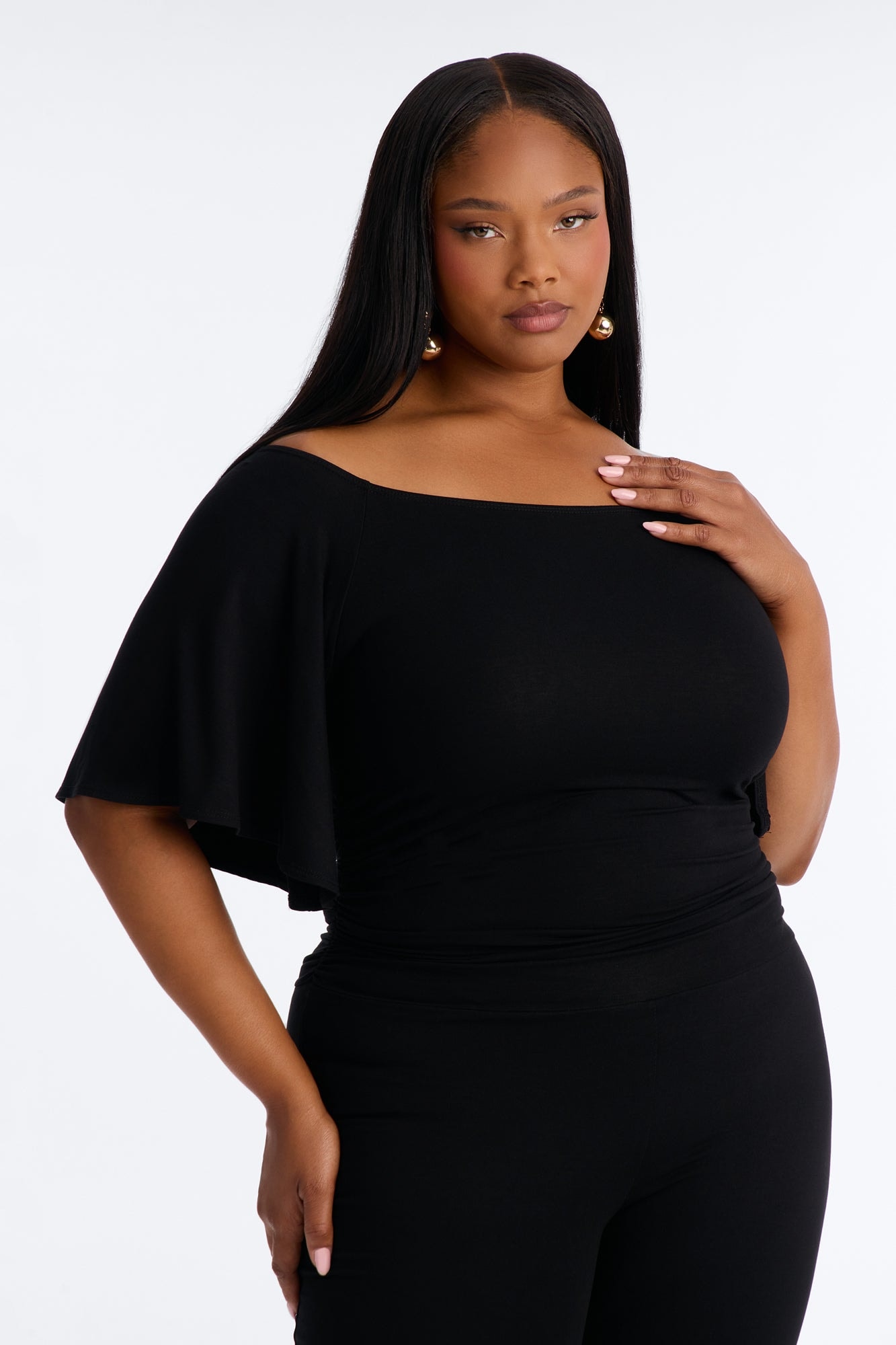 Effortless By Definition Jumpsuit - Black alternate
